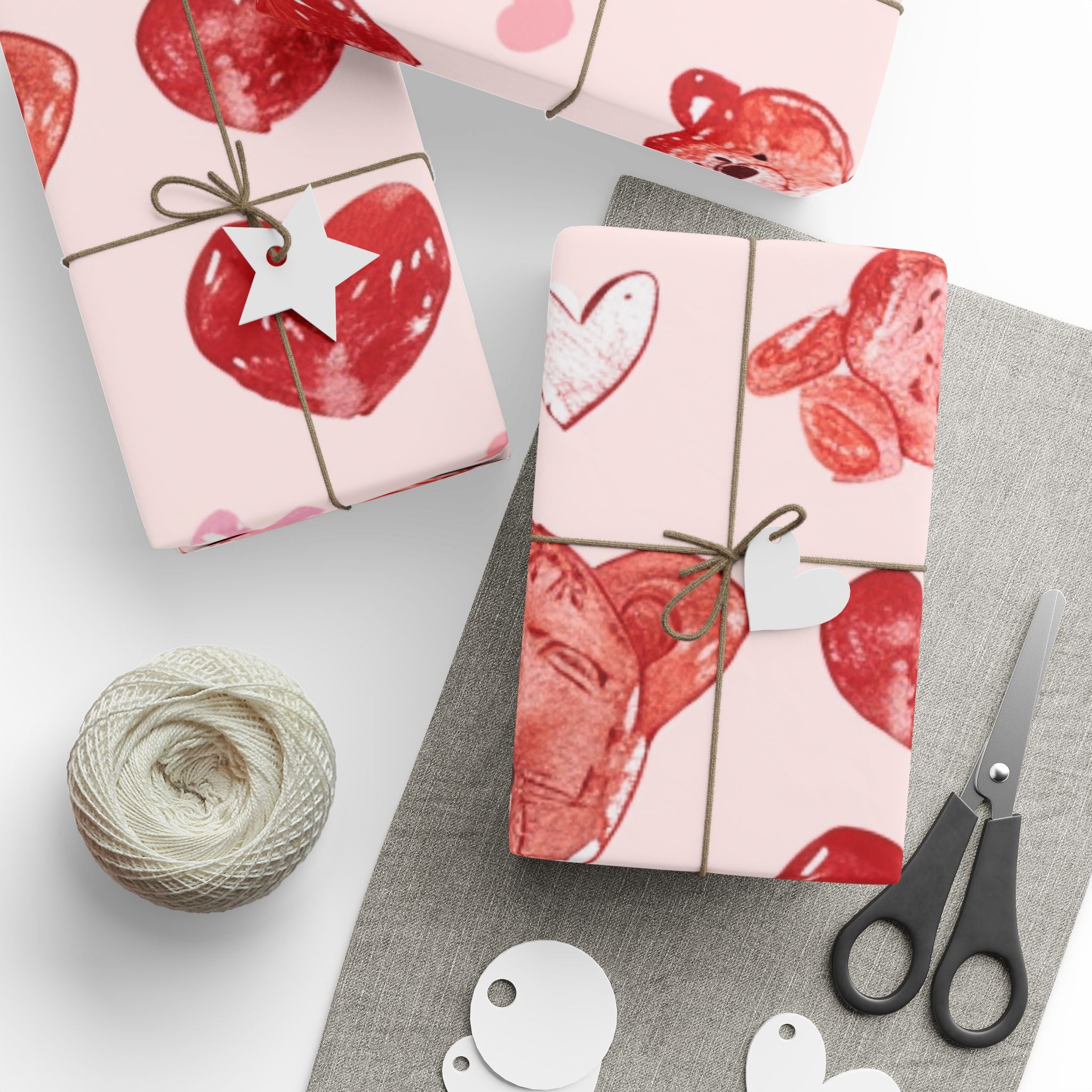 valentine-wrapping-papers-pink-teddy-bear-v-day-gift-wrap-holiday-present-accessories-love-theme-packaging-romantic-giftwrap-