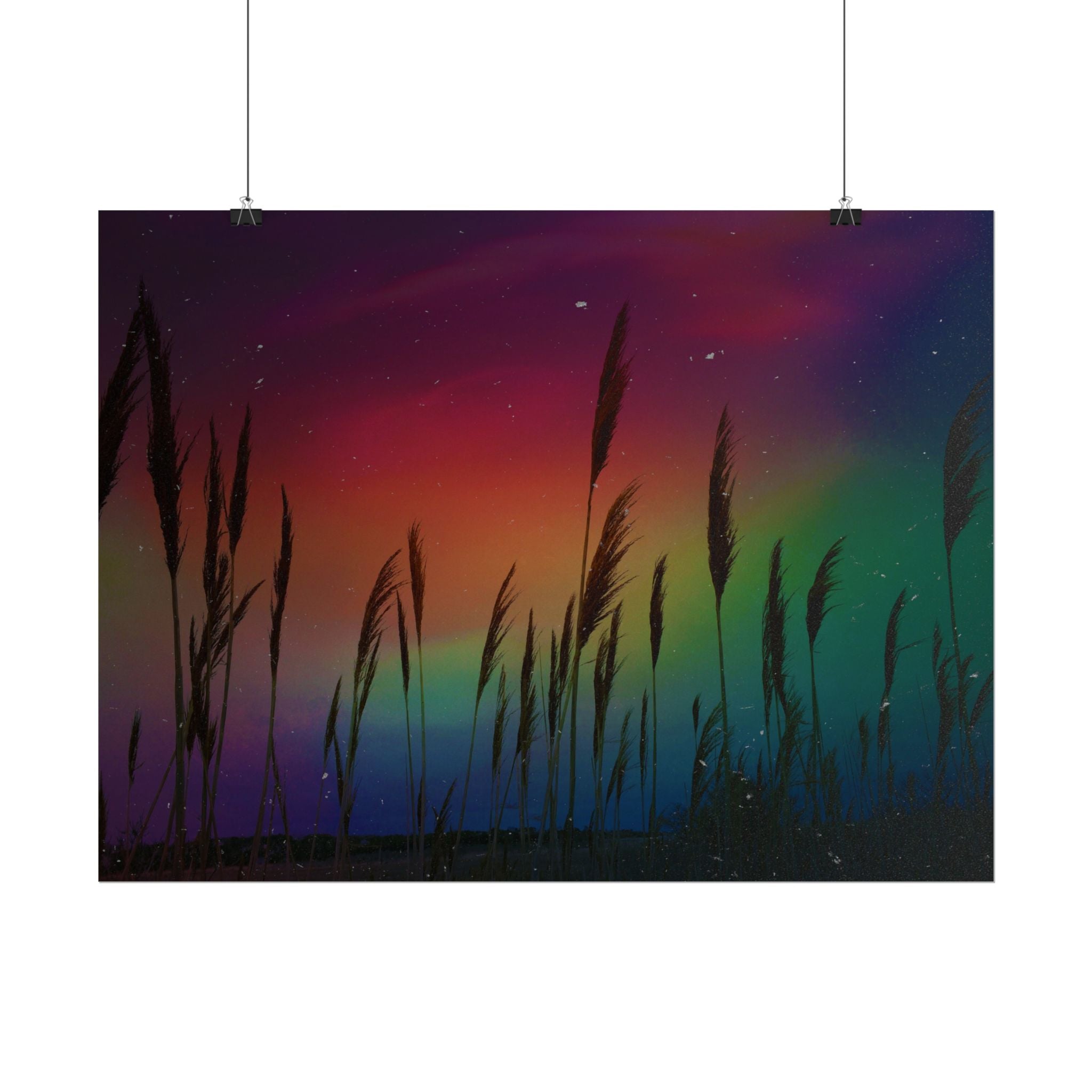 aurora-borealis-poster-wall-art-scenery-northern-lights-poster-print-home-wall-decor-starry-night-picture-housewarming-gifts-