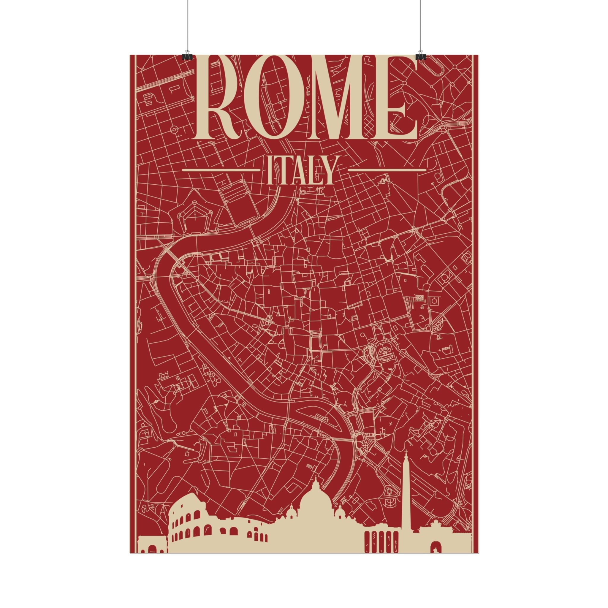 rome-italy-travel-poster-rolled-posters-for-home-decor-wall-art-print-italian-cityscape-wall-hanging