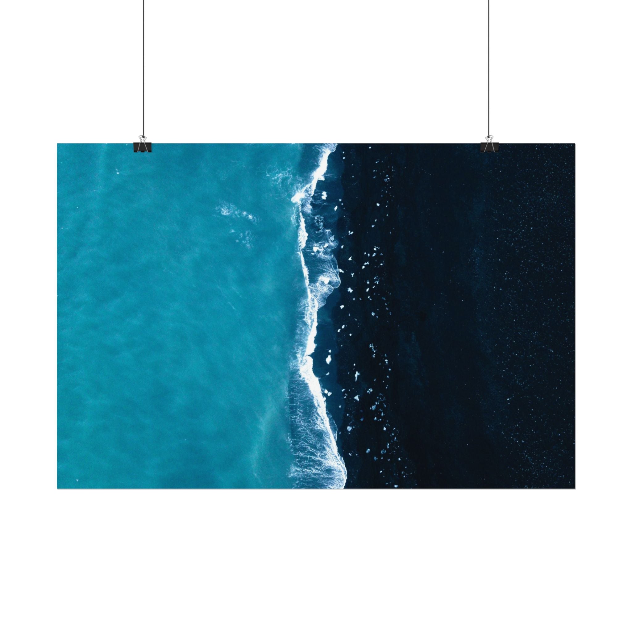 ocean-minimalist-decor-poster-print-beach-wall-art-coastal-photography-blue-ocean-print-sand-landscape-home-office-decoration