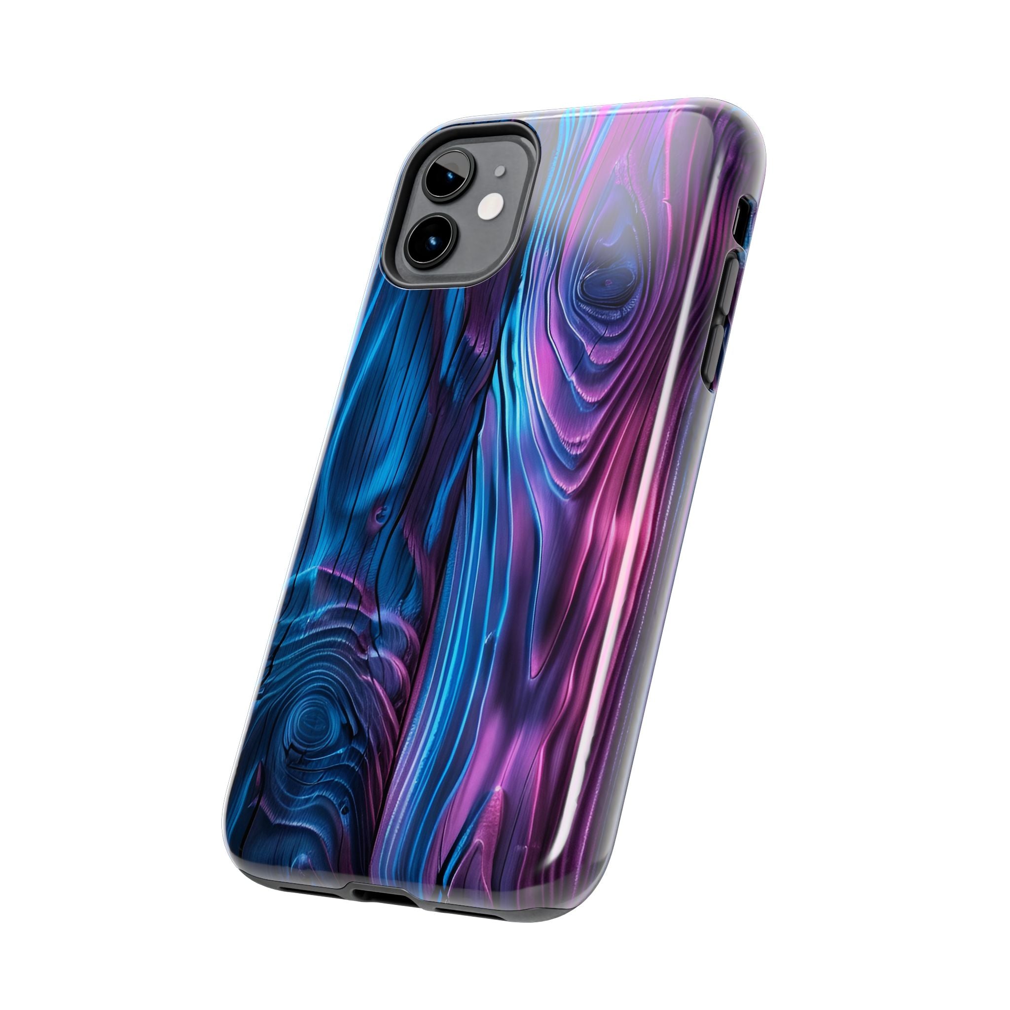 disco-neon-tough-iphone-cases-wood-grain-texture-iphone-case-cover-protective-iphone-shell-unique-iphone-accessories-iphone-1