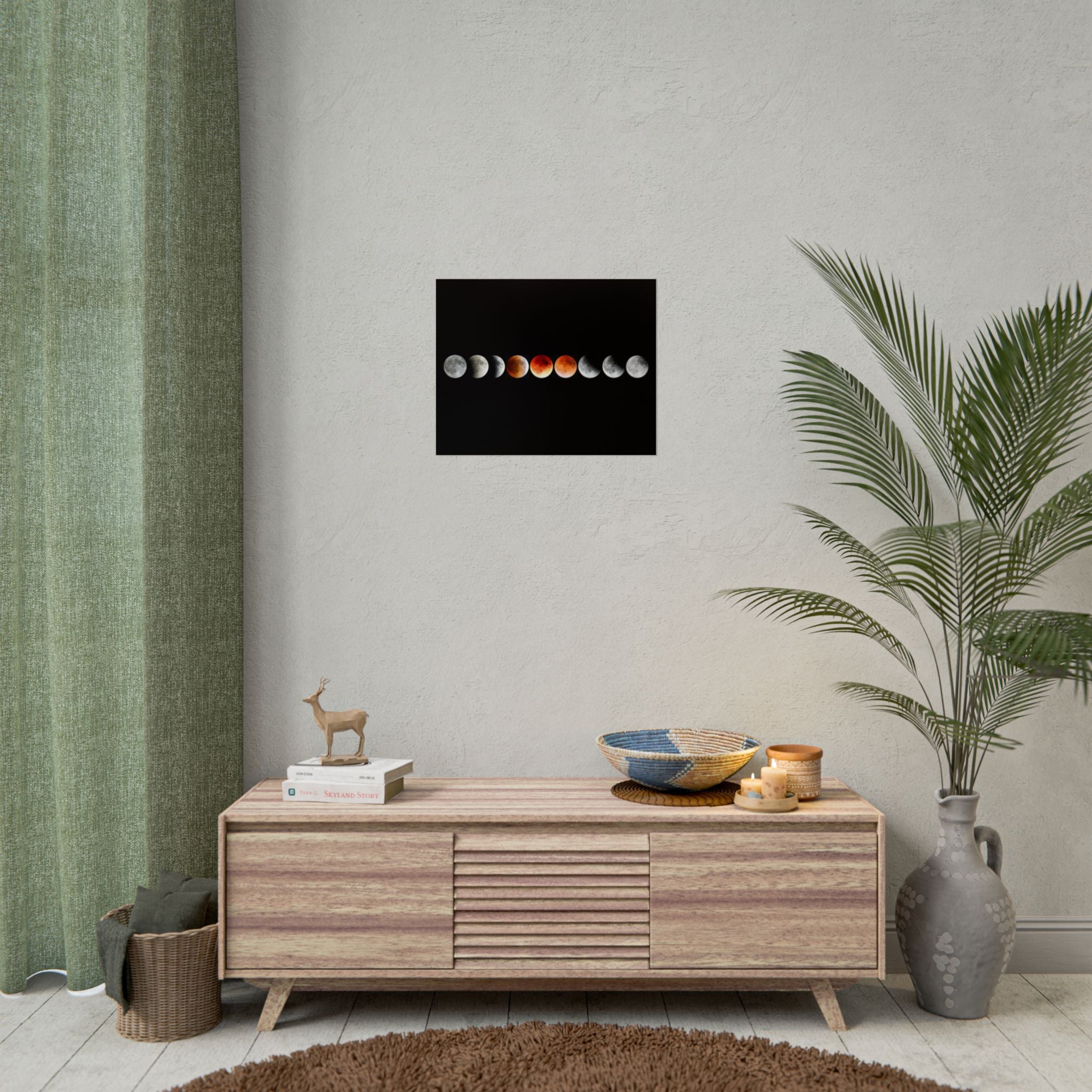 moon-phases-poster-wall-art-lunar-eclipse-wall-art-decor-home-decor-celestial-wall-hanging-astronomy-gift-space-poster