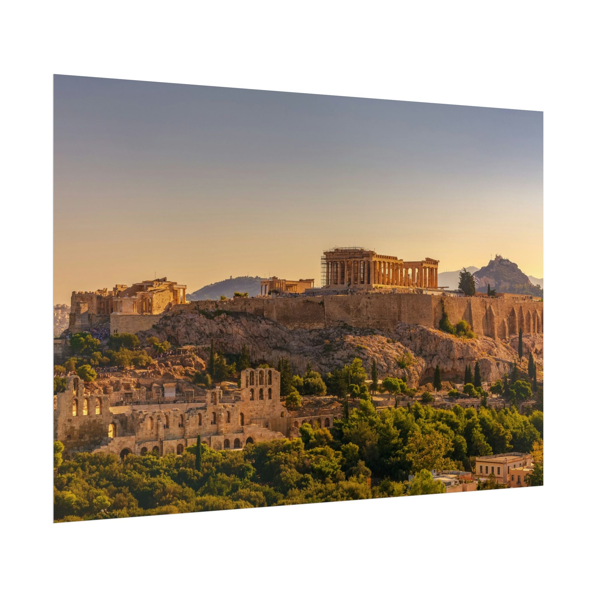 acropolis-panoramic-fine-art-poster-print-greek-wall-art-athens-greece-home-decor-travel-lover-gift-landscape
