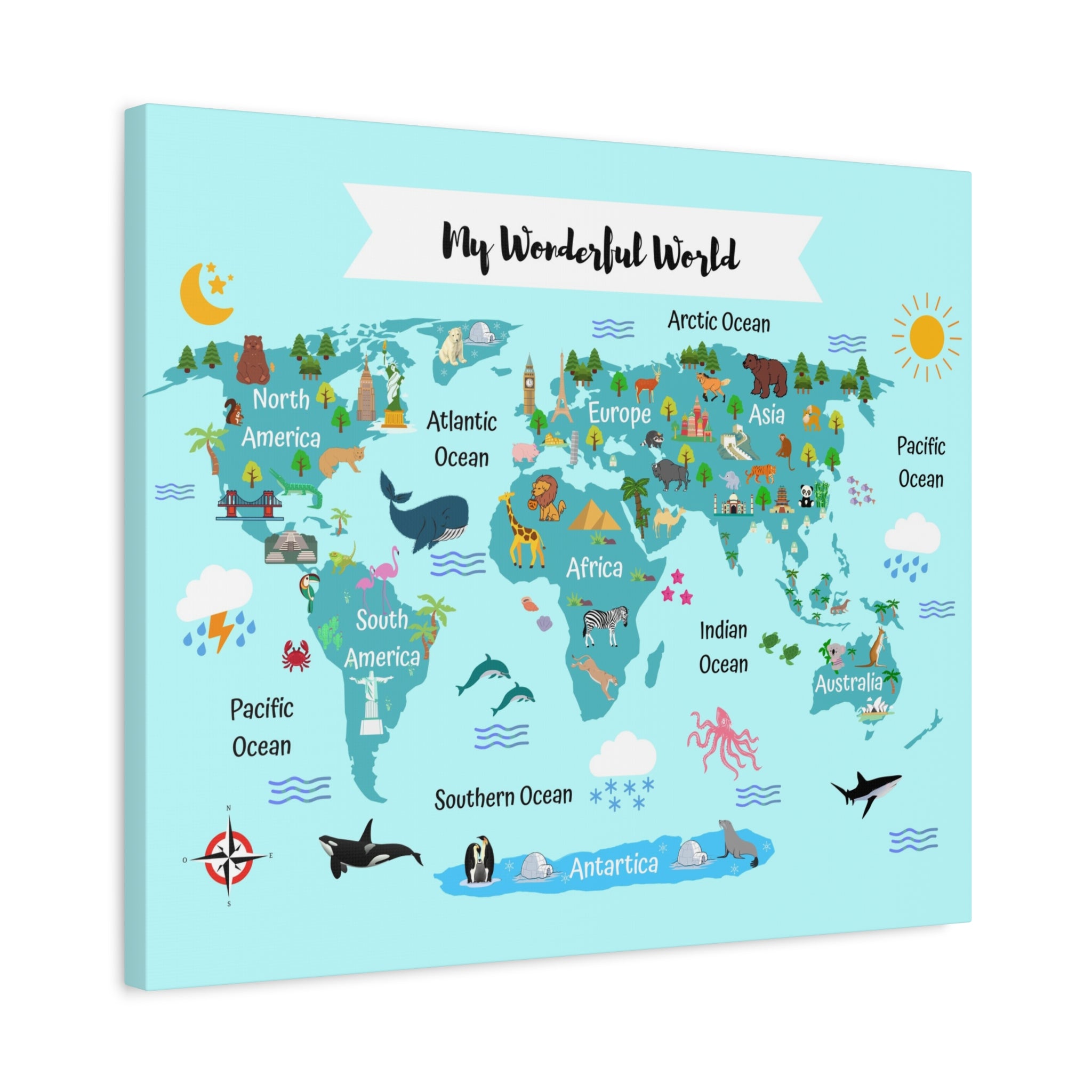 nursery-world-animals-map-canvas-print-world-map-for-kids-world-map-canvas-wall-art-home-decor