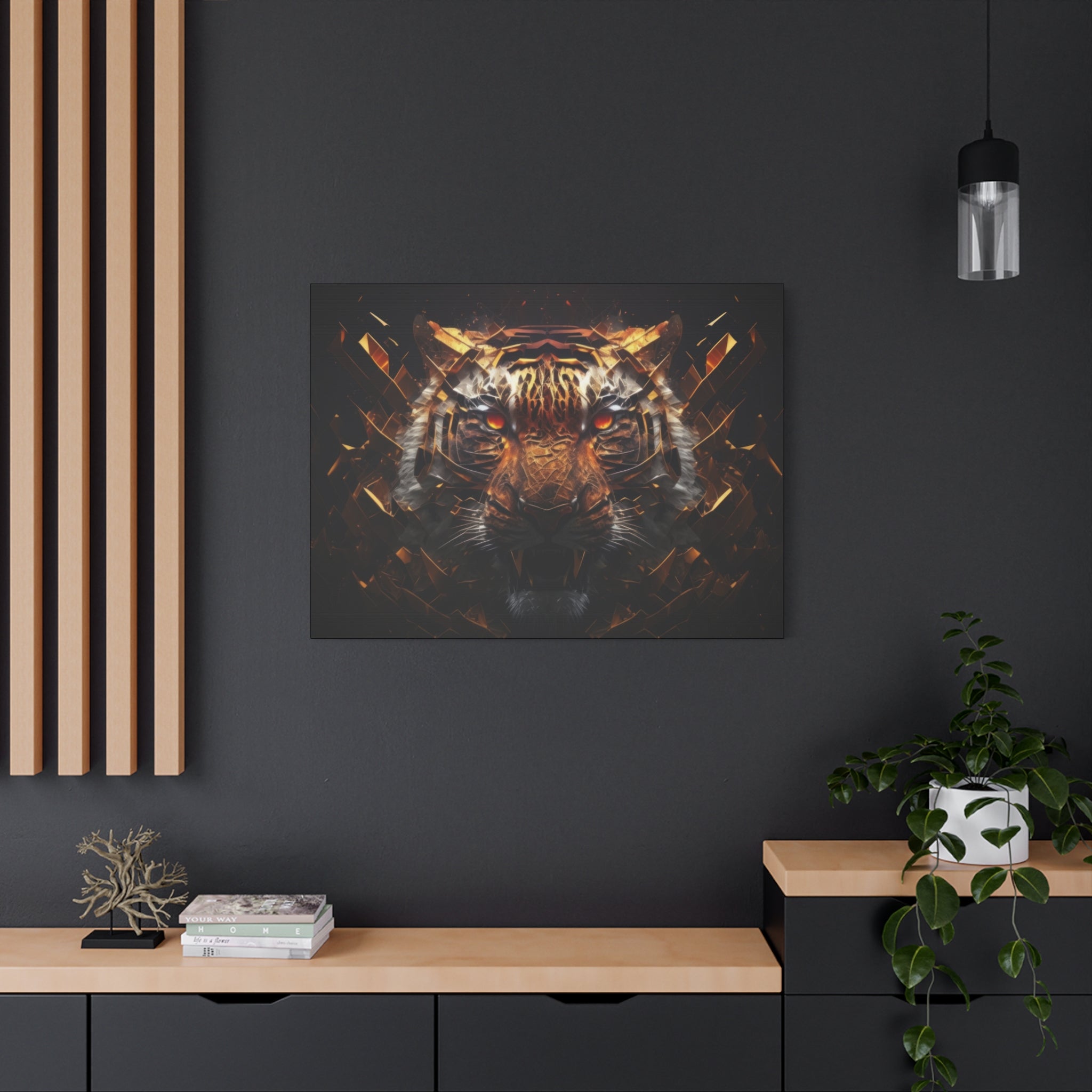 canvas-print-tiger-face-predator-fantasy-art-home-living-room-decor-matte-stretched-wall-art-animal-art-tiger-canvas