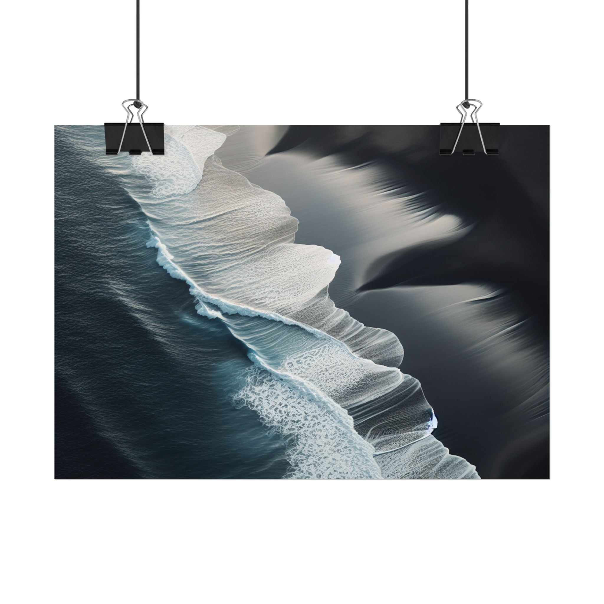 beach-wall-art-ocean-minimalist-poster-print-coastal-photography-ocean-print-sand-landscape-home-office-decoration
