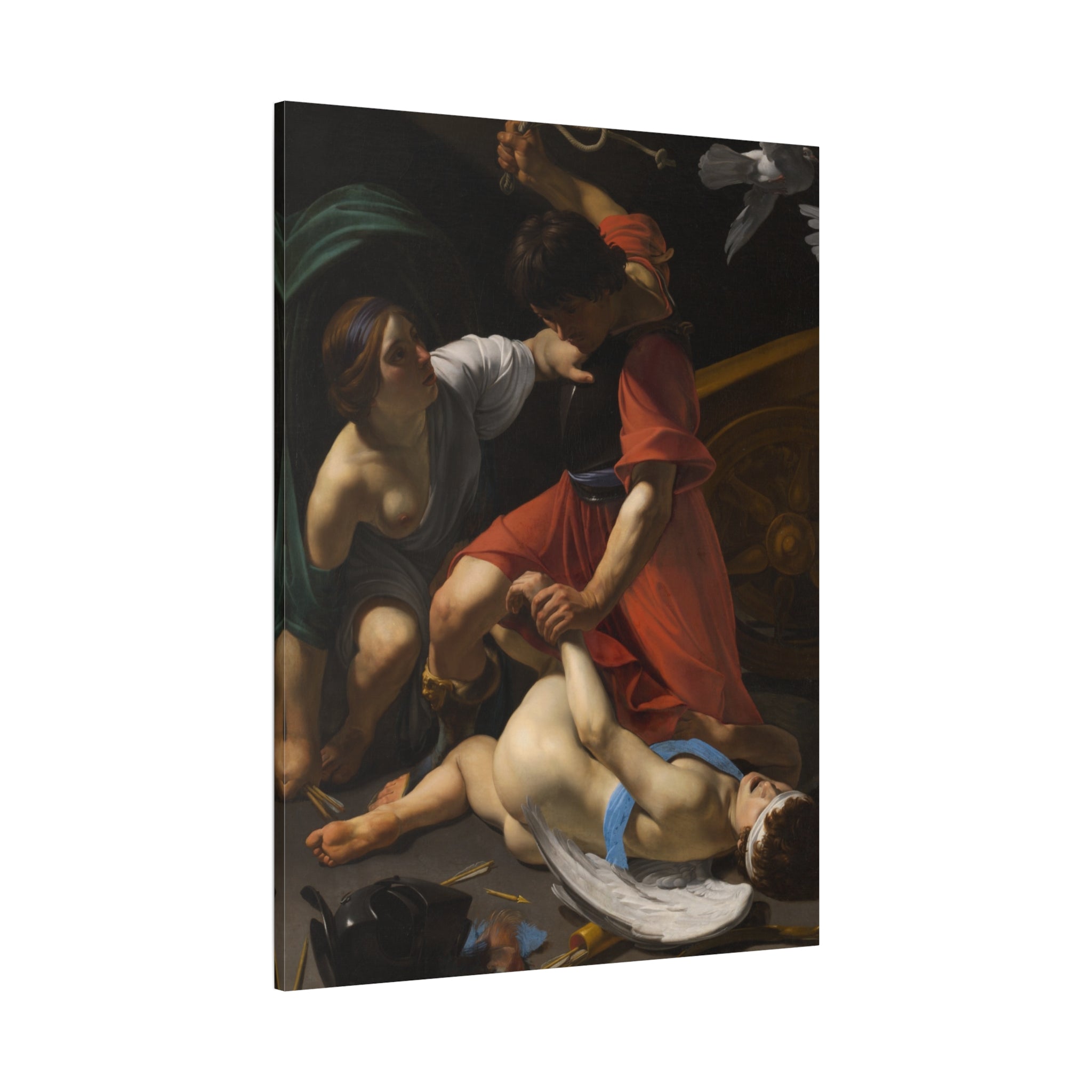 canvas-print-cupid-chastised-bartolomeo-manfredi-1613-matte-canvas-wall-art-stretched-1-25-inch-classic-art-decor-artwork