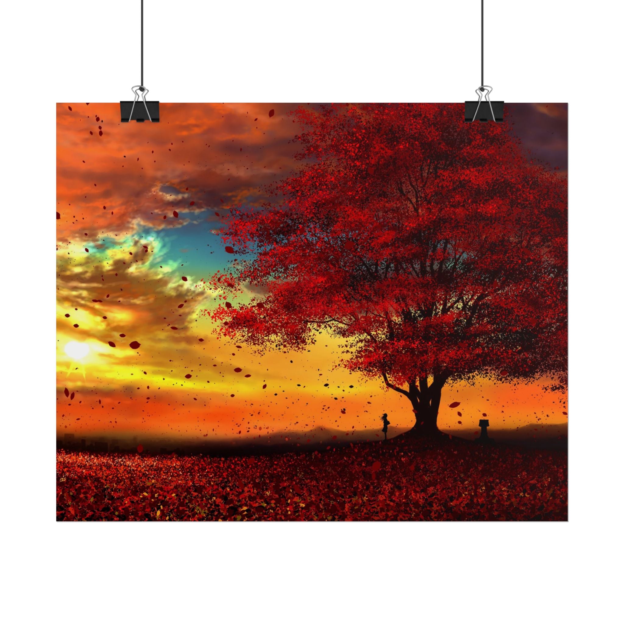 sunset-scenery-autumn-poster-print-wall-art-decor-home-decoration-nature-artwork-gift-idea-wall-hanging
