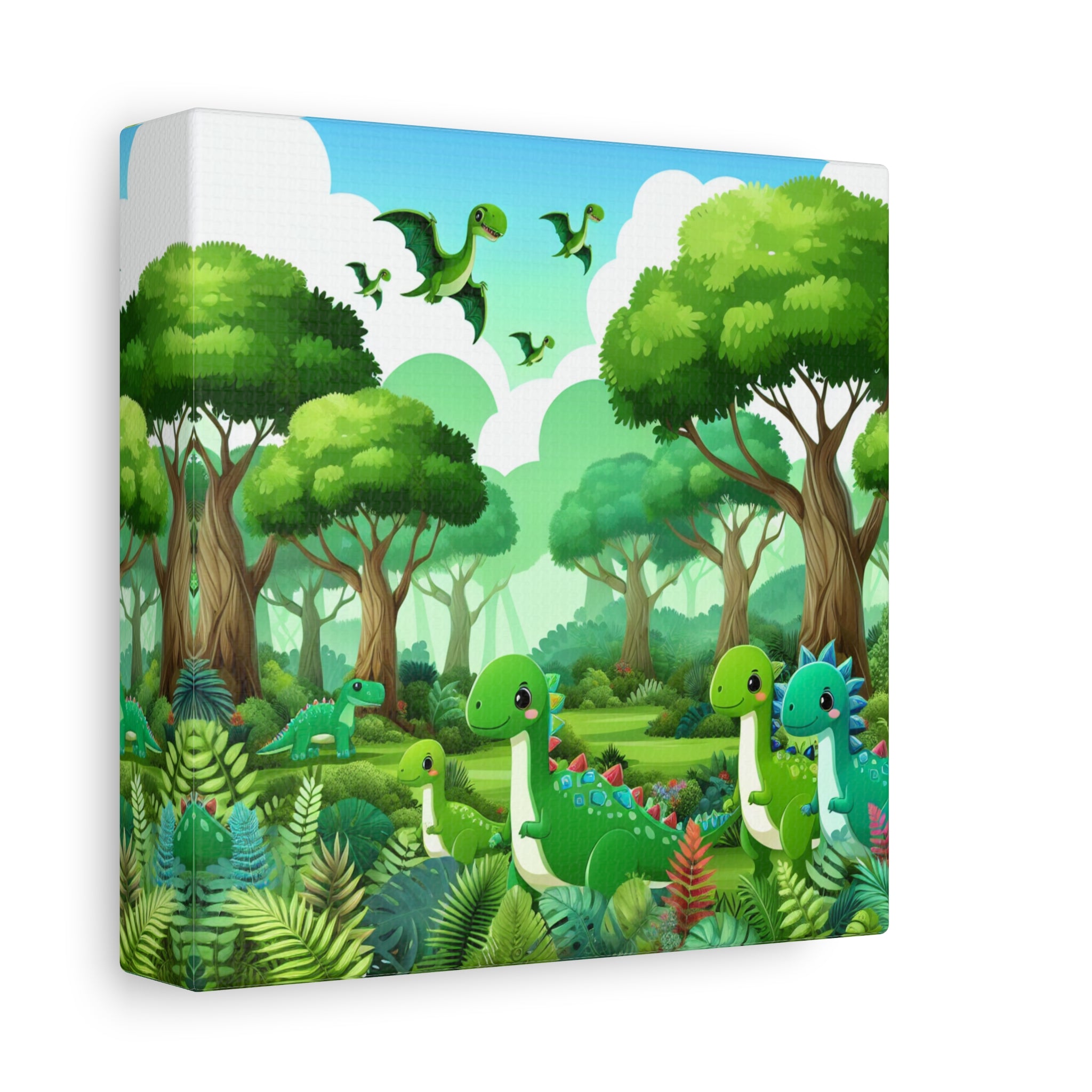 canvas-wall-art-cute-dinosaur-nursery-decor-baby-dinosaur-print-stretched-canvas-nursery-art-cute-dinosaur-decoration-baby-nu