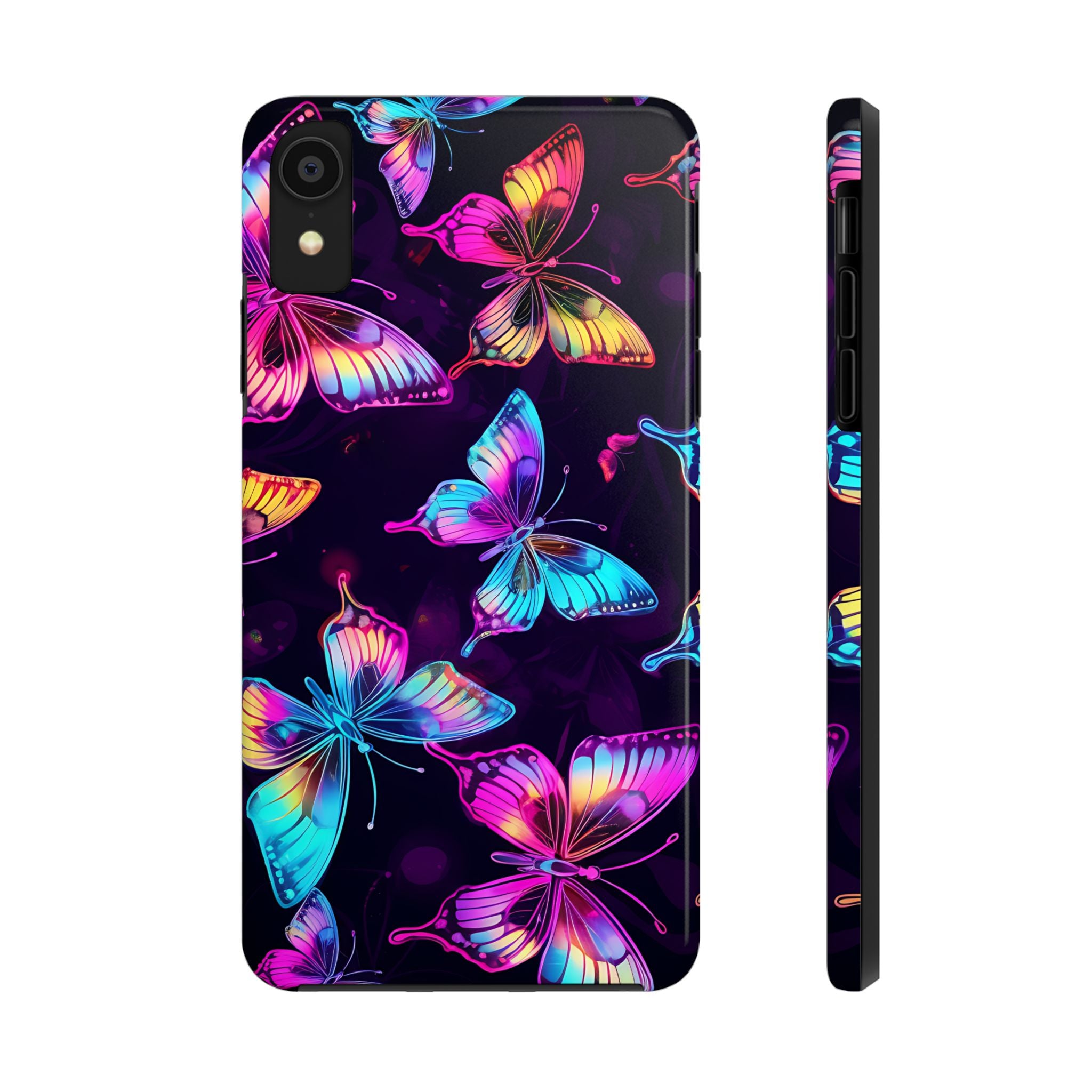 neon-glitter-butterfly-tough-phone-case-iphone-cover-protective-phone-case-sparkly-cellphone-case-glittery-phone-cover-tough-