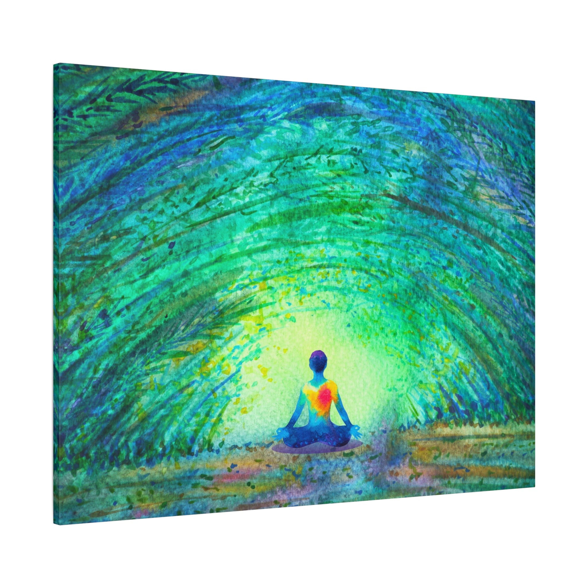 canvas-wall-art-yoga-nature-peace-home-decor-meditation-gift-mindfulness-painting-zen-retreat-print-living-room-decor