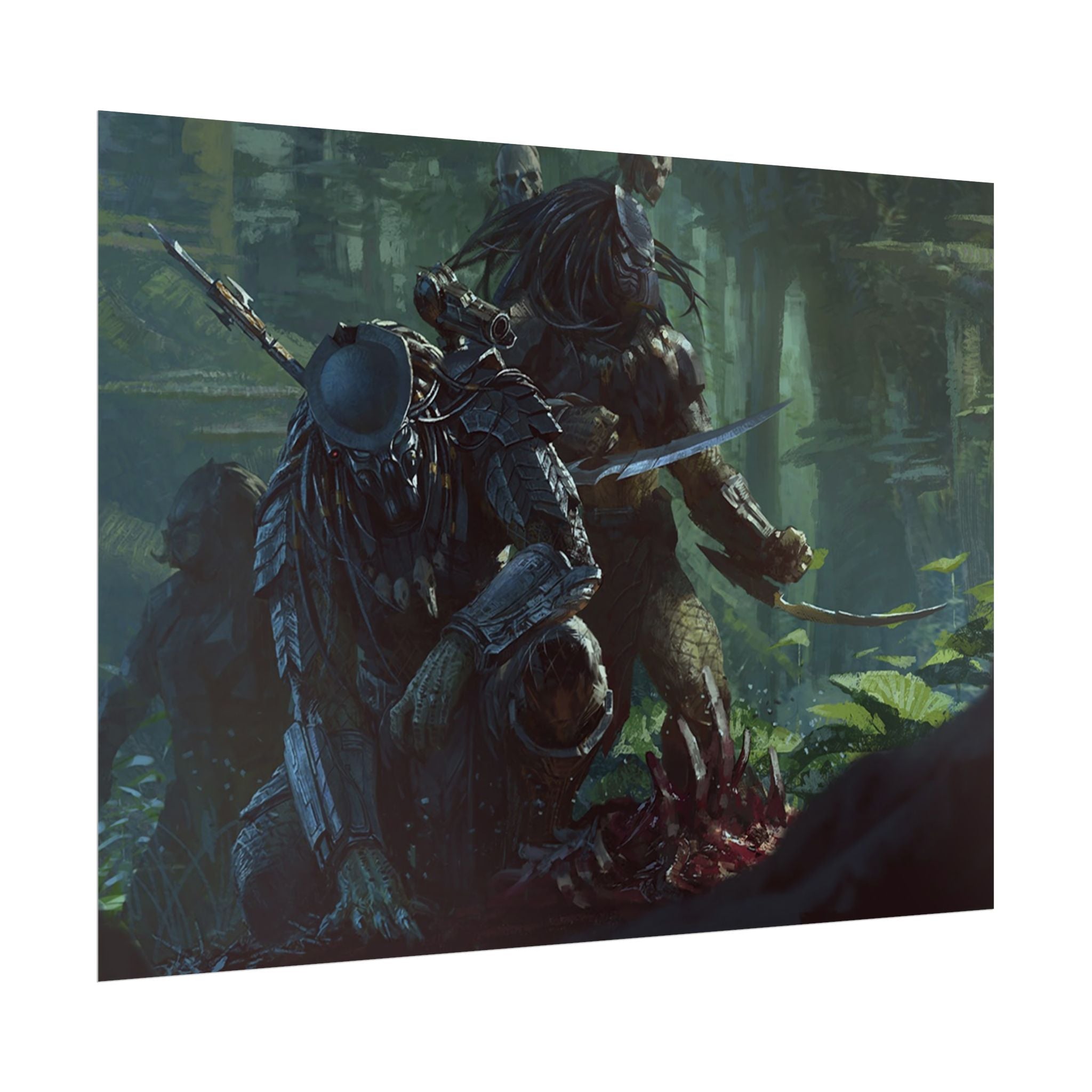 predator-alien-art-predator-poster-print-movie-wall-art-sci-fi-home-decor-geek-wall-art-fantasy-decor