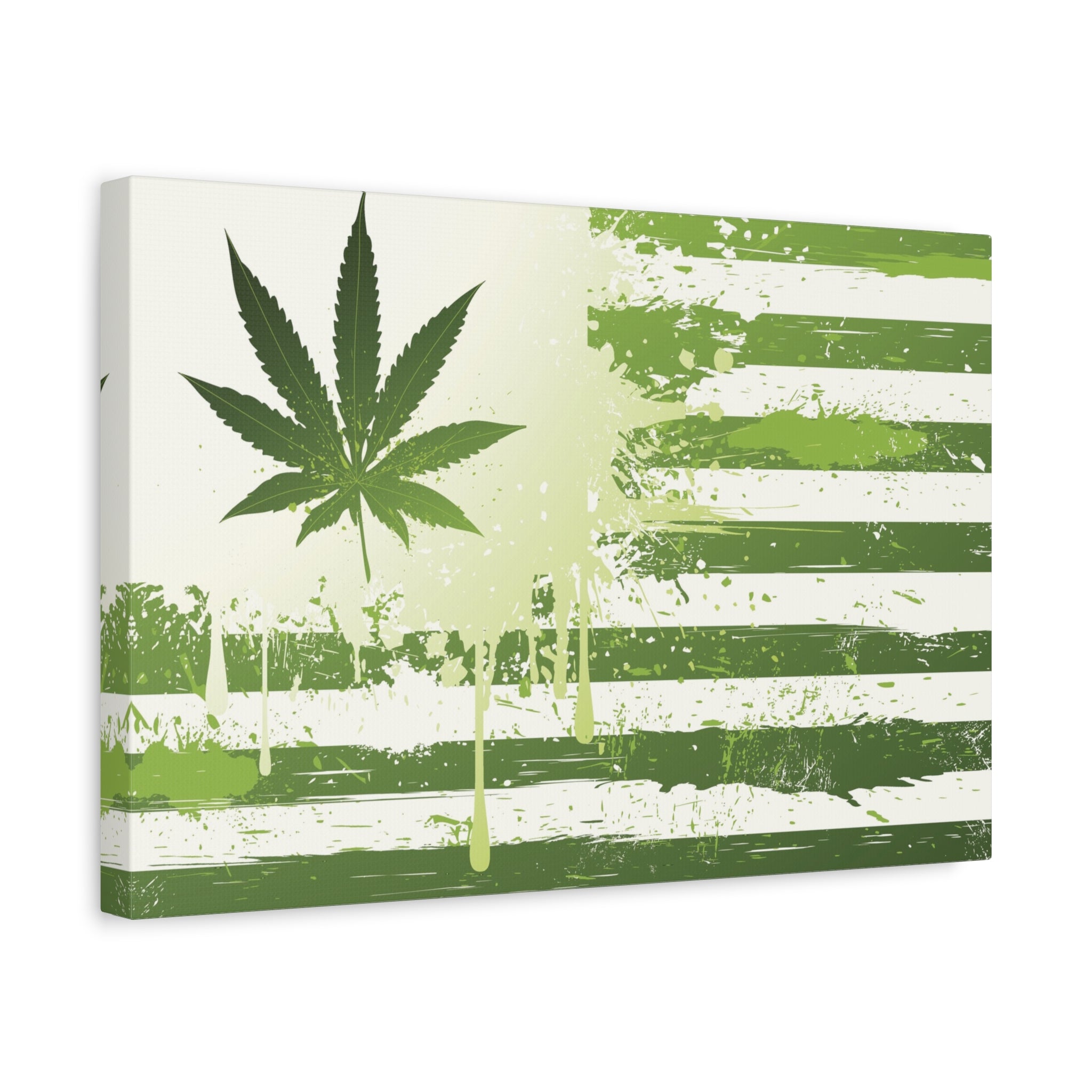 canvas-print-marijuana-republic-weed-mary-jane-funny-home-decor-wall-art-stretched-matte-wall-hanging-decorative-weed-art-mar