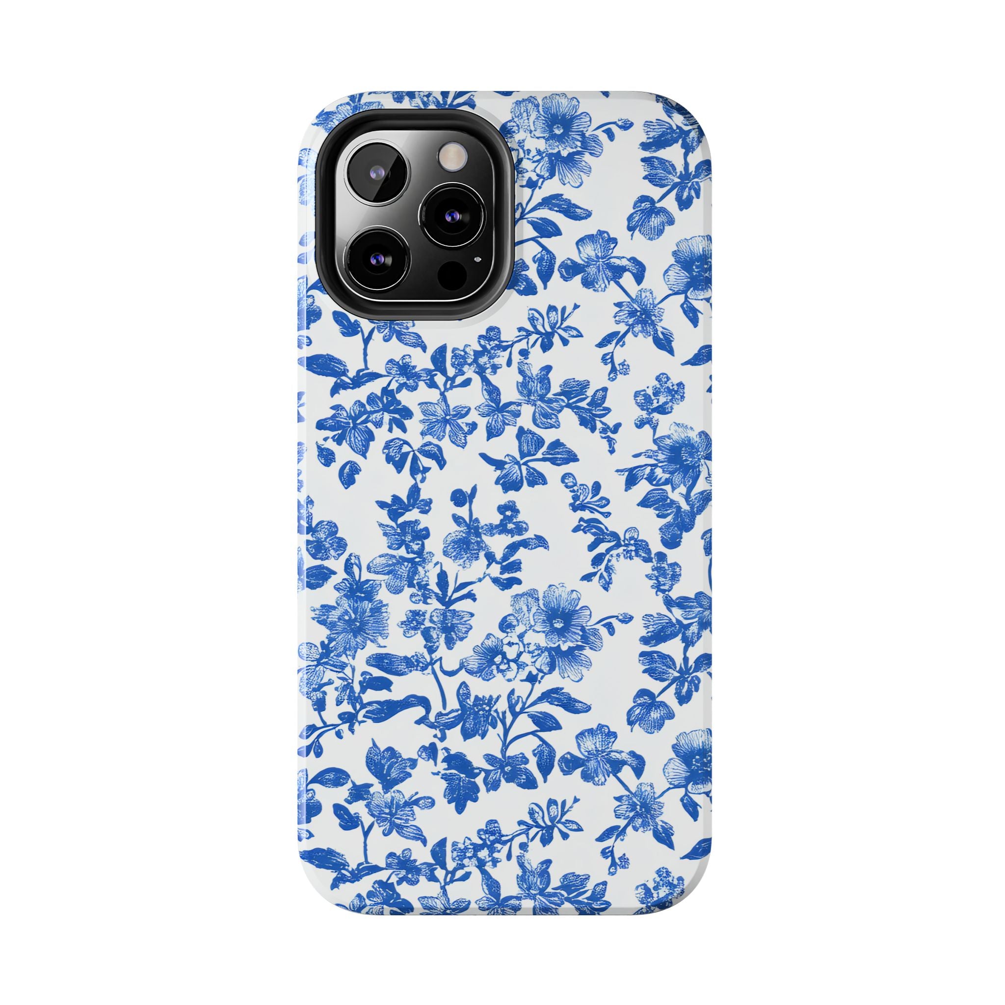 french-toile-floral-tough-iphone-case-blue-iphone-cover-protective-iphone-case-hard-shell-iphone-case-vintage-design-phone-ca