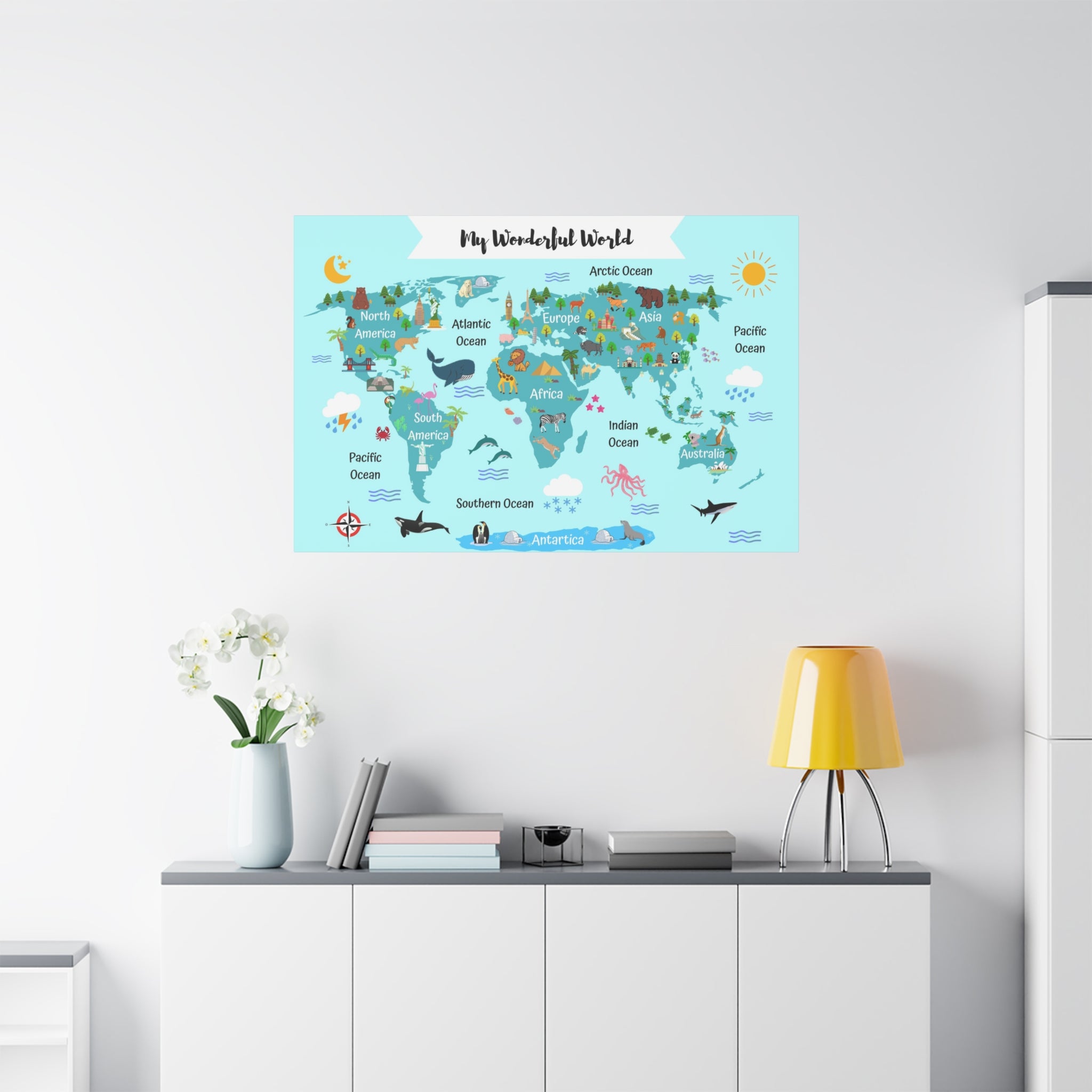 nursery-world-animals-map-canvas-print-world-map-for-kids-world-map-canvas-wall-art-home-decor