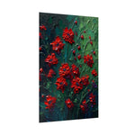 red-wildflowers-poster-print-impasto-oil-painting-look-stretched-wall-art-home-decor-floral-print-gift-for-nature-lover