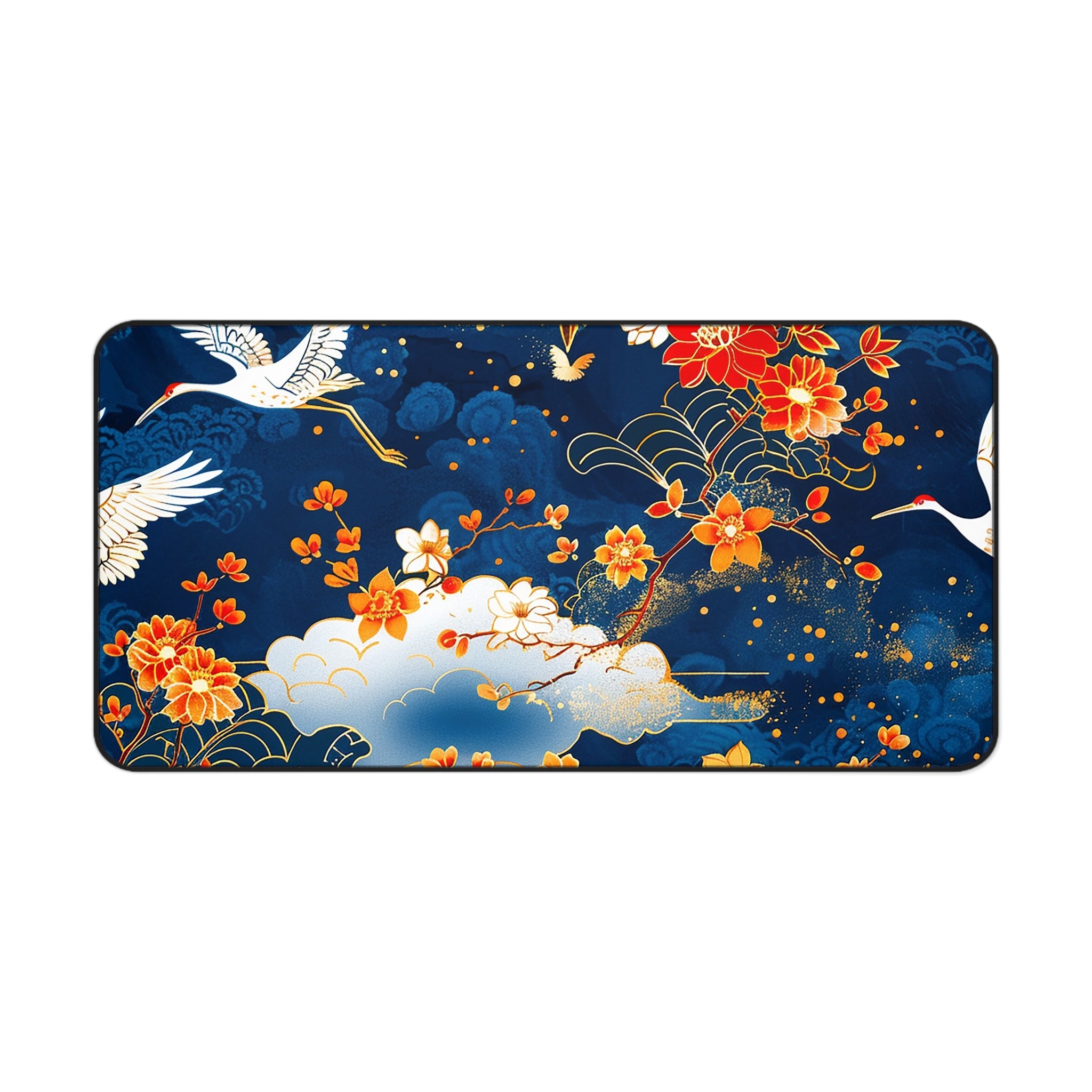 japanese-cranes-art-desk-mat-mousepad-floral-desk-pad-for-home-office-asian-crane-design-gift-for-bird-lovers-office-decor-wo