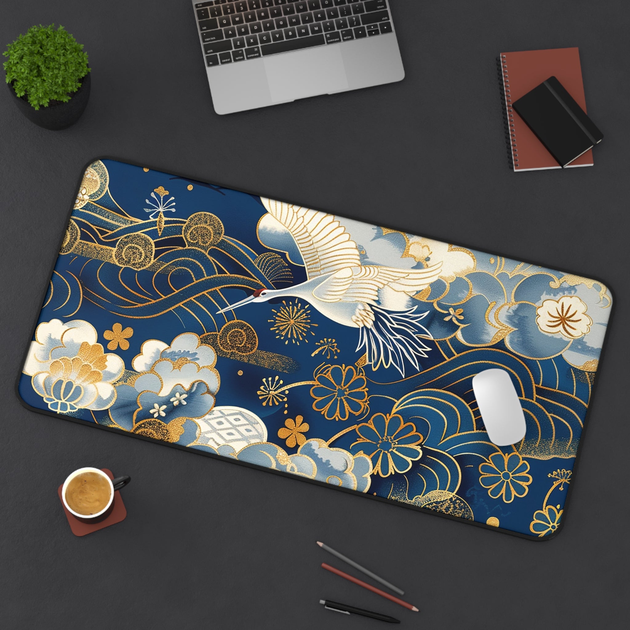 japanese-cranes-desk-mat-mousepad-desk-pad-for-home-office-asian-crane-design-gift-for-bird-lovers-office-decor-work-from-hom