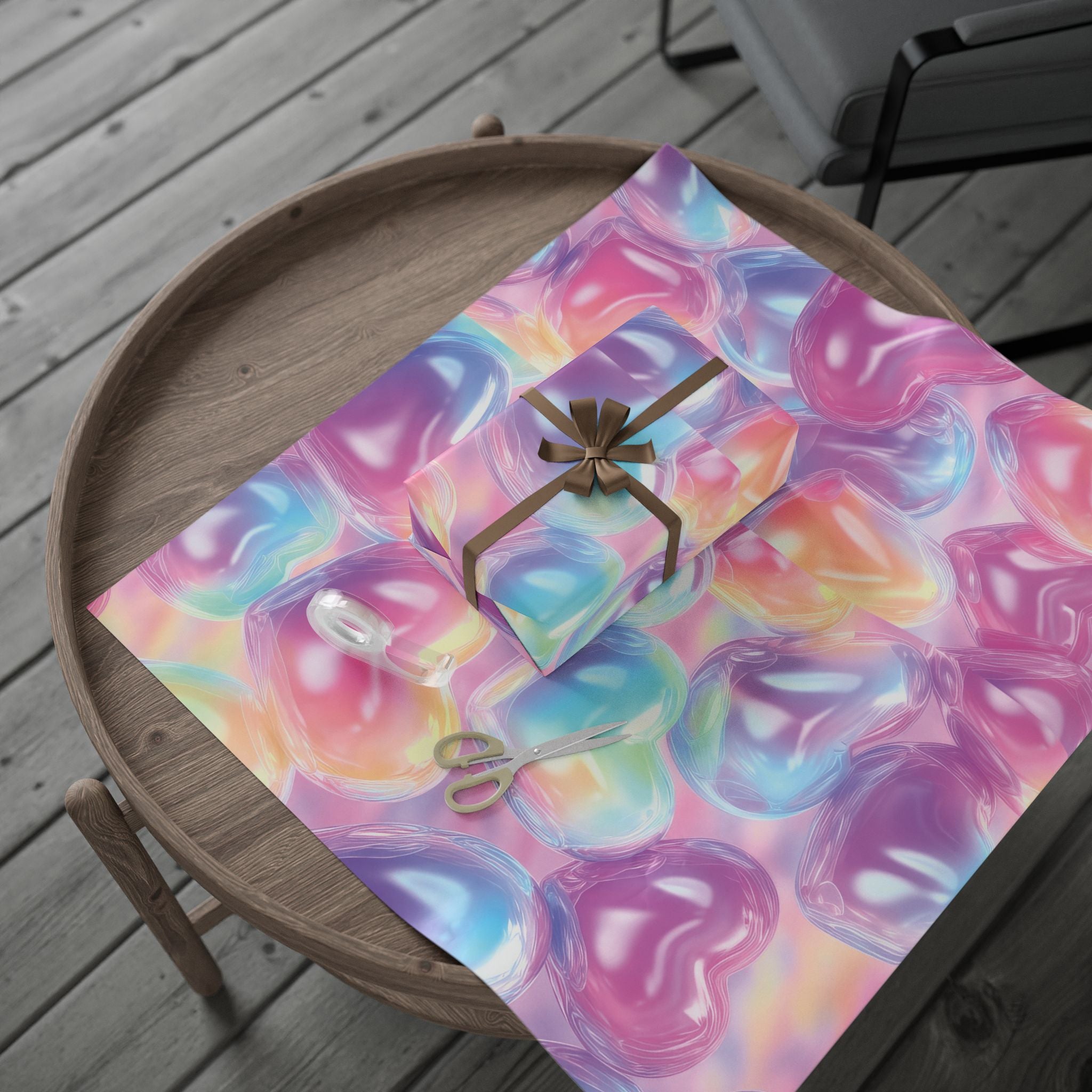 heart-gift-wrapping-papers-pink-glittery-gift-wrap-roll-for-birthdays-weddings-christmas-party-supplies-crafting-diy-projects