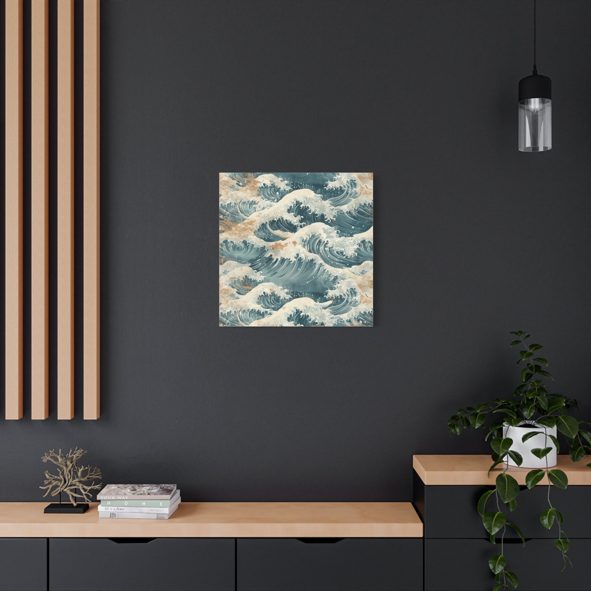 canvas-print-vintage-wave-pattern-japanese-style-colorful-wall-art-home-decor-stretched-matte-canvas-unique-gift-idea-office-