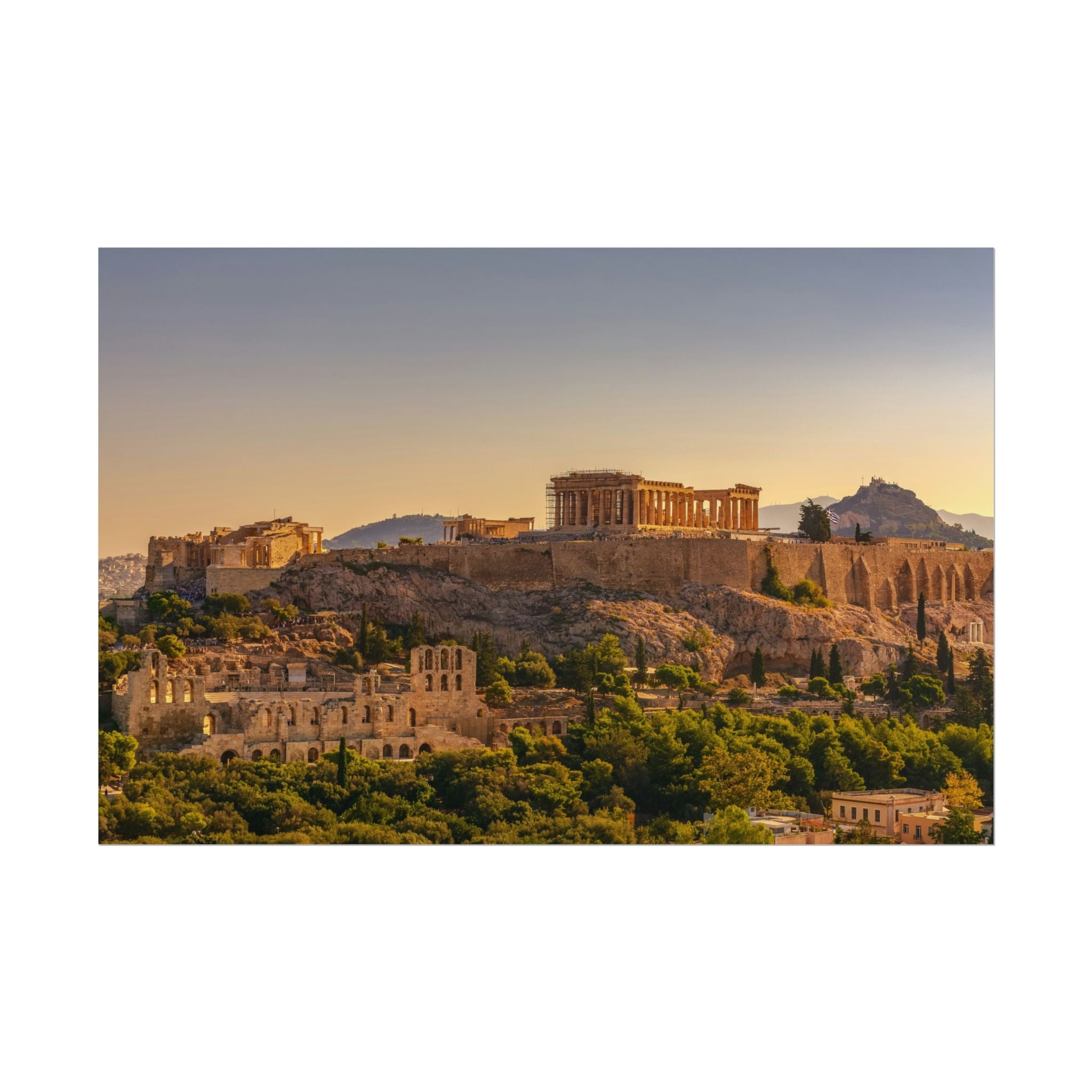 acropolis-panoramic-fine-art-poster-print-greek-wall-art-athens-greece-home-decor-travel-lover-gift-landscape