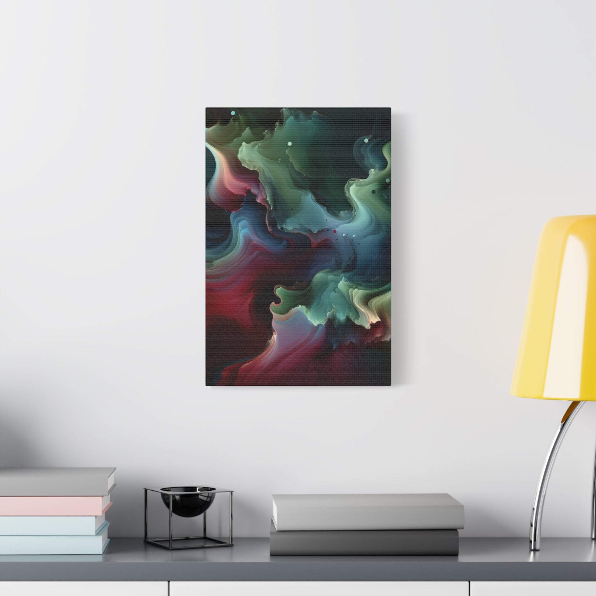 canvas-print-abstract-green-and-burgundy-wall-art-living-room-decor-gallery-wrap-canvas-abstract-wall-decor-colorful-art-home