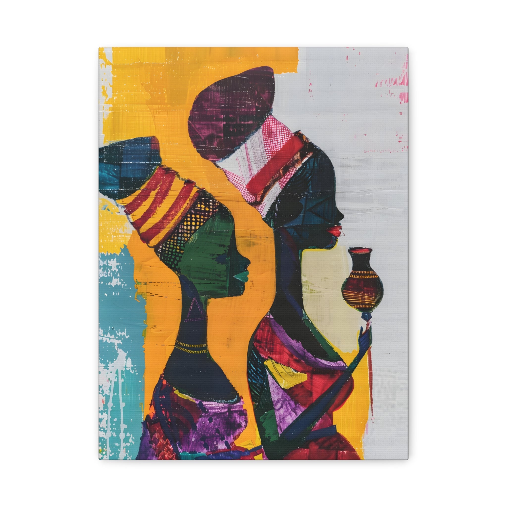 canvas-wall-art-traditional-african-woman-african-portrait-afrocentric-home-decor-tribal-art-african-american-art-ethnic-wall