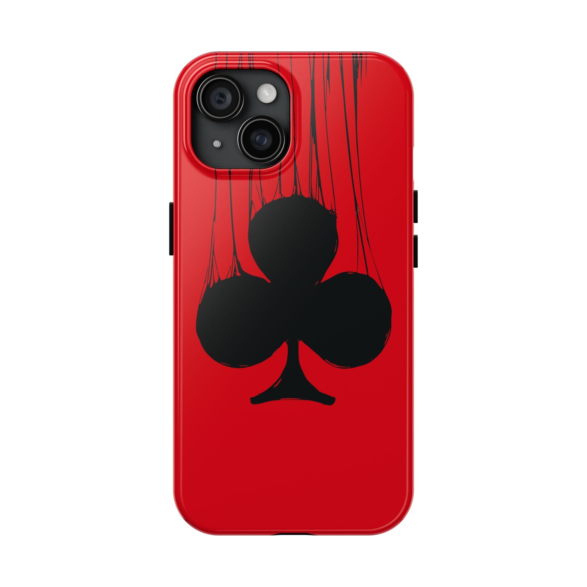 clubs-playing-cards-iphone-tough-case-protective-iphone-cover-card-game-lover-gift-gambling-theme-iphone-case-durable-card-su