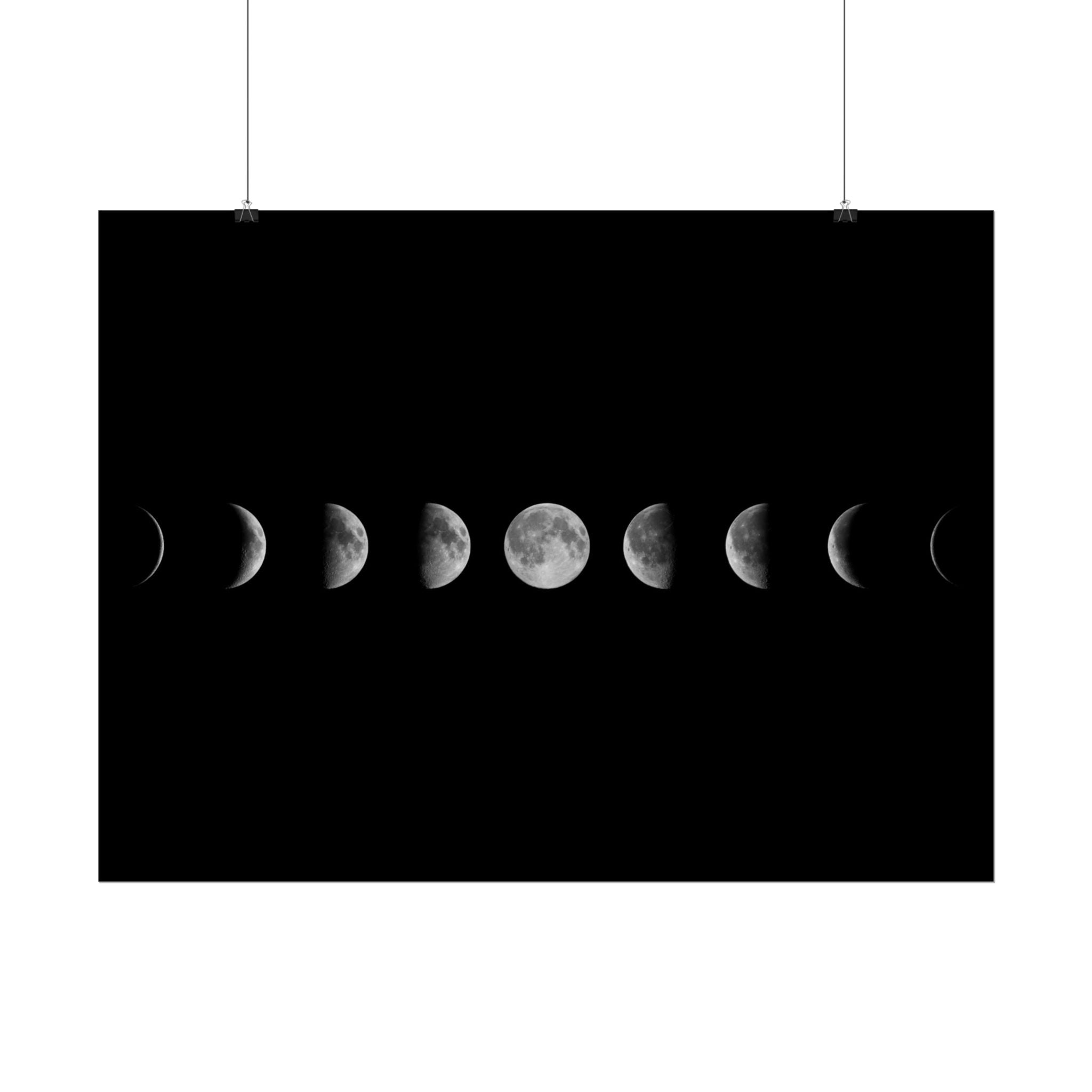 moon-phases-lunar-eclipse-poster-print-wall-art-decor-home-decor-celestial-wall-hanging-astronomy-art-gift-space-art-poster