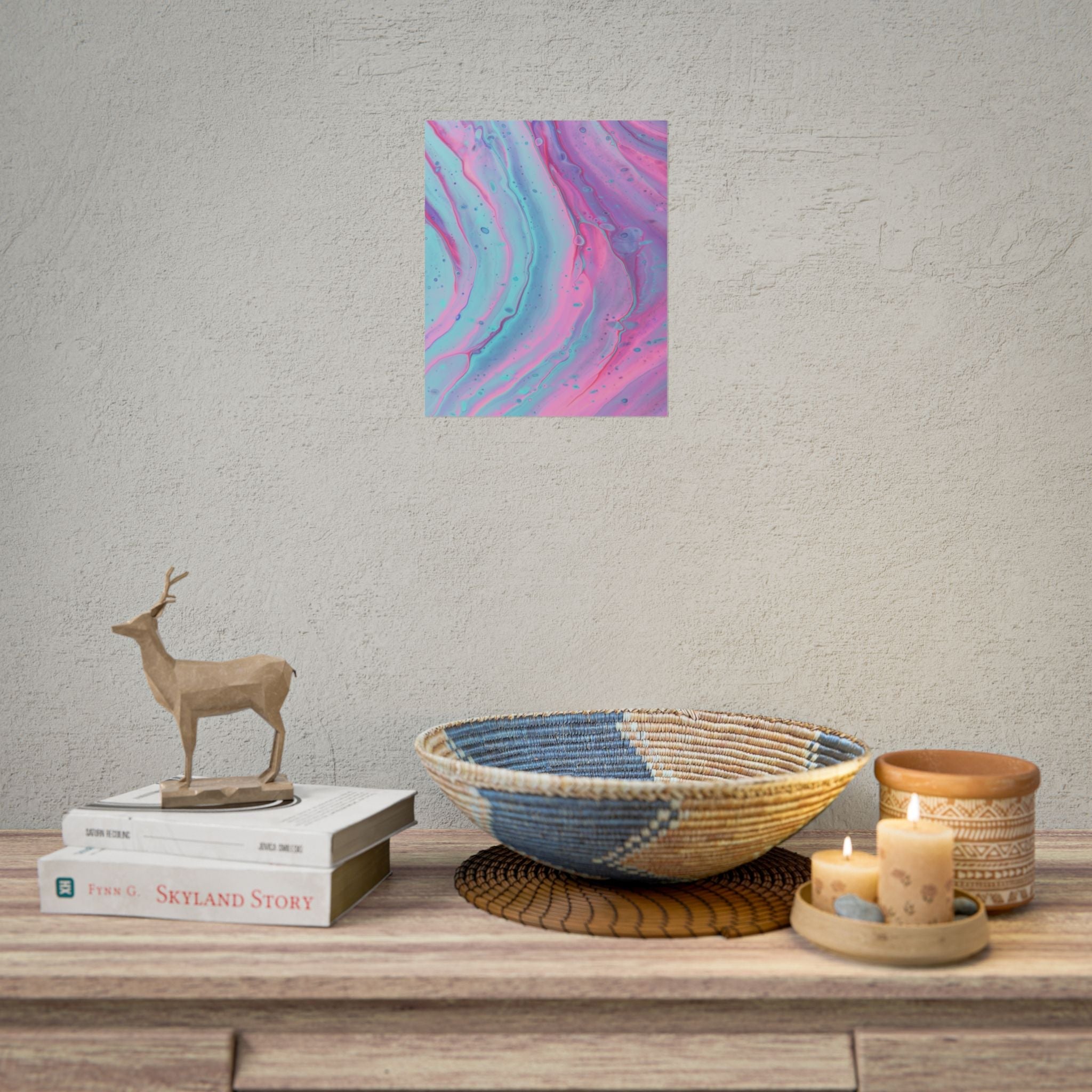 blue-pink-abstract-minimalist-poster-print-blue-pink-decor-pink-blue-Poster-wall-art-modern-home-decor-living-room-wall-art