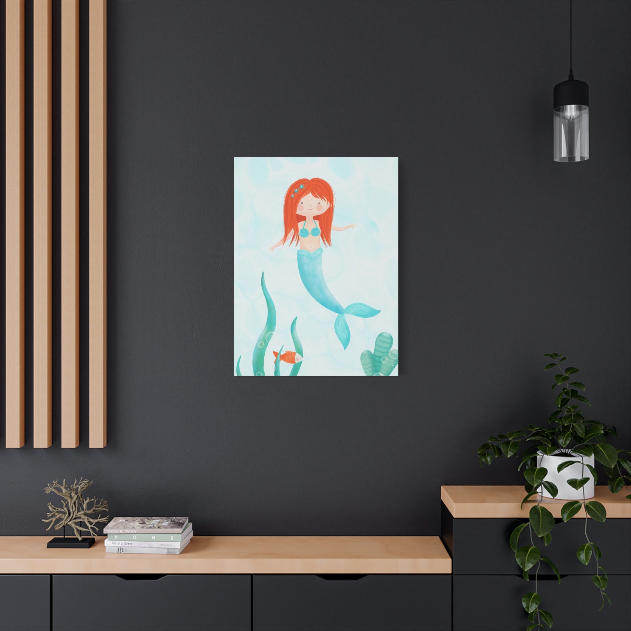 canvas-wall-art-cute-blue-mermaid-nursery-decor-blue-mermaid-print-nursery-art-cute-blue-mermaid-decoration-baby-nursery-merm
