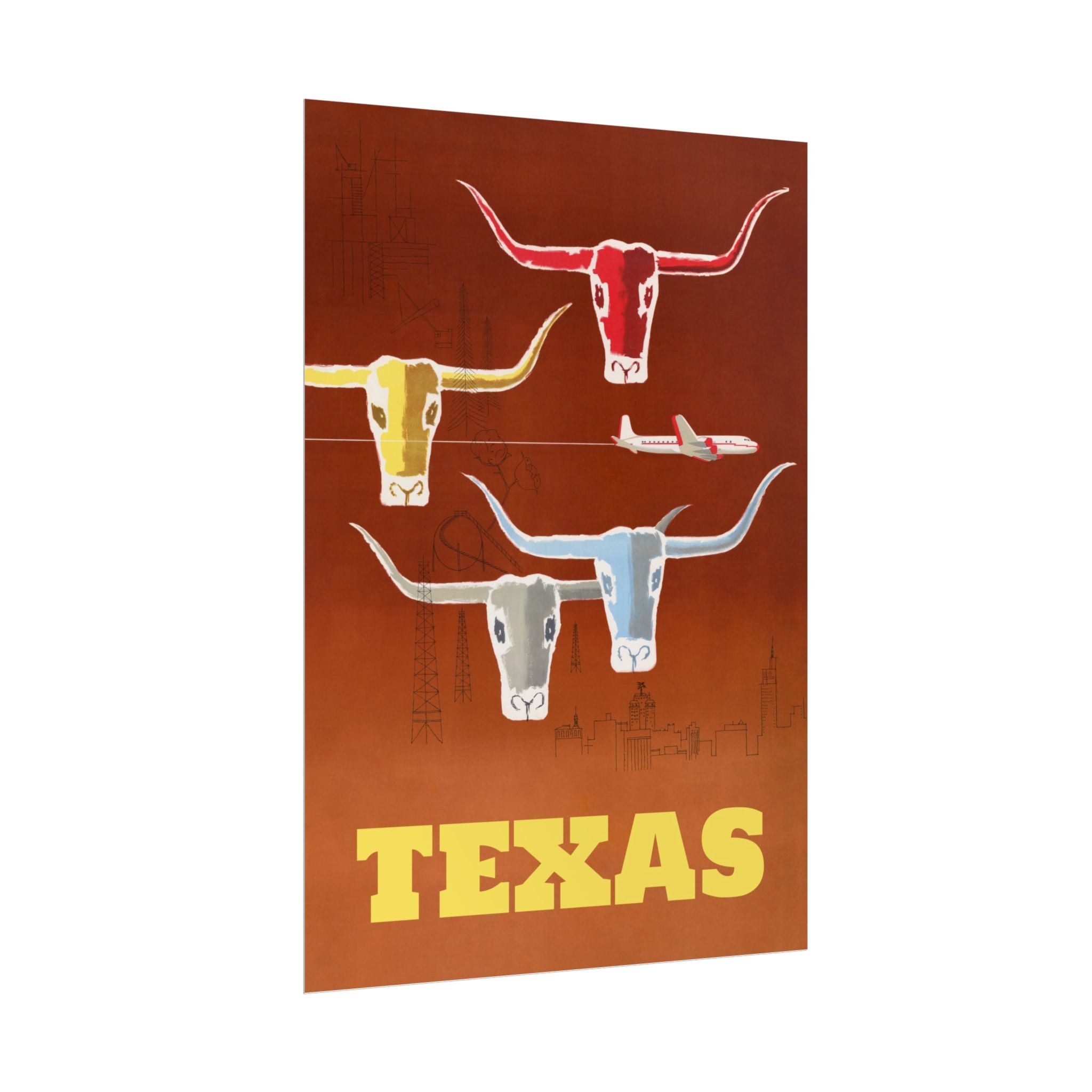 poster-print-texas-travel-wall-art-texas-decor-longhorn-skull-poster-poster-fine-artwork-texas-poster-gift-lone-star-state-so