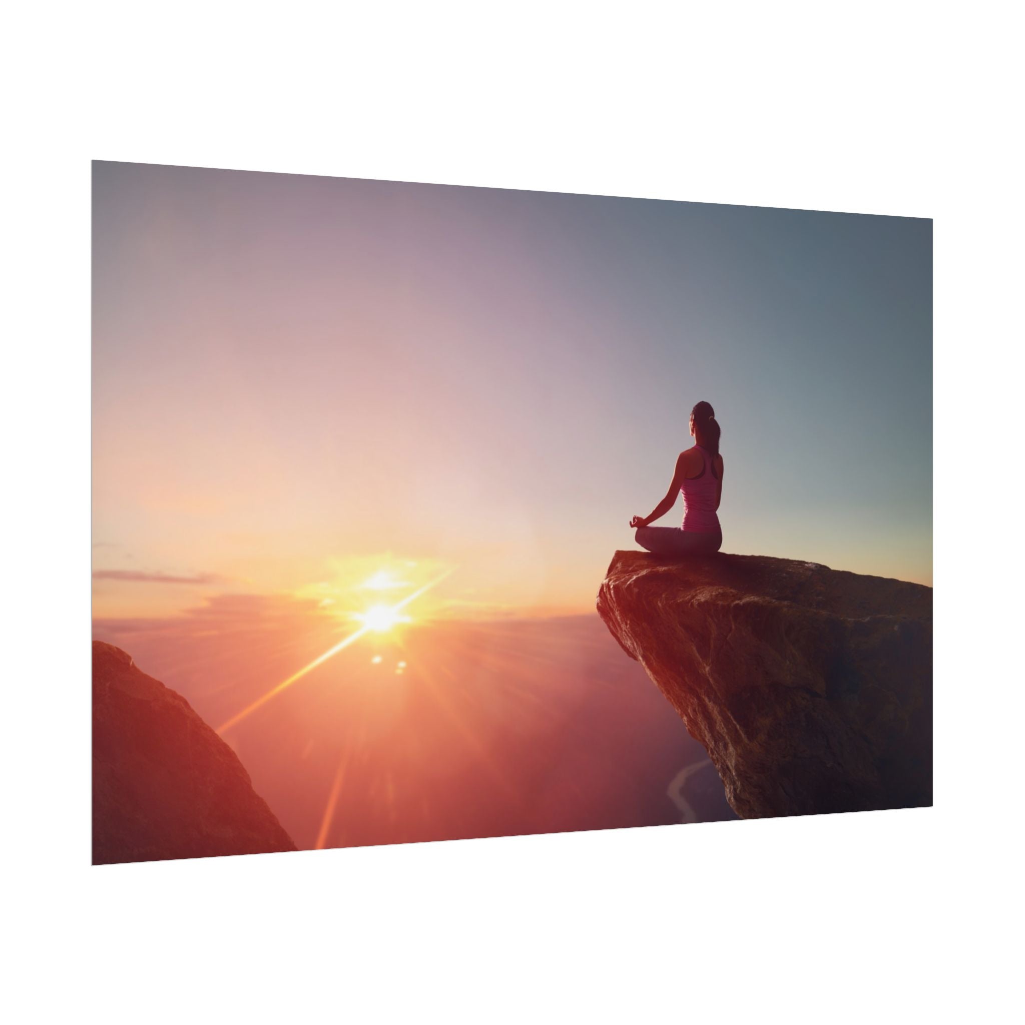 sunset-meditation-poster-yoga-wall-decor-mindfulness-poster-art-print-spiritual-gift-serene-home-decor-rolled-posters