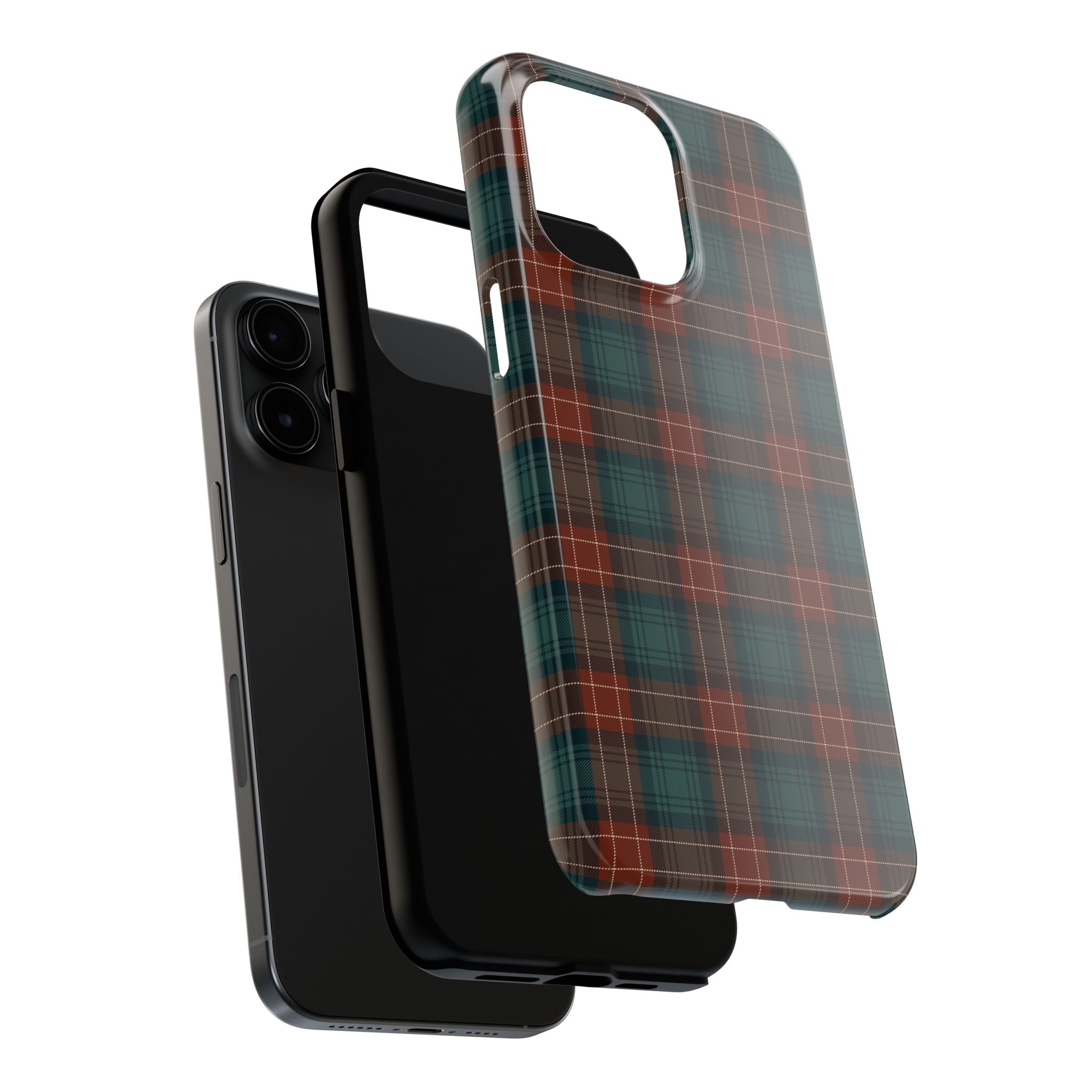 green-and-red-scottish-tartan-plaid-iphone-case-durable-tough-case-iphone-15-16-pro-max-trendy-scottish-tartan-plaid-green-re