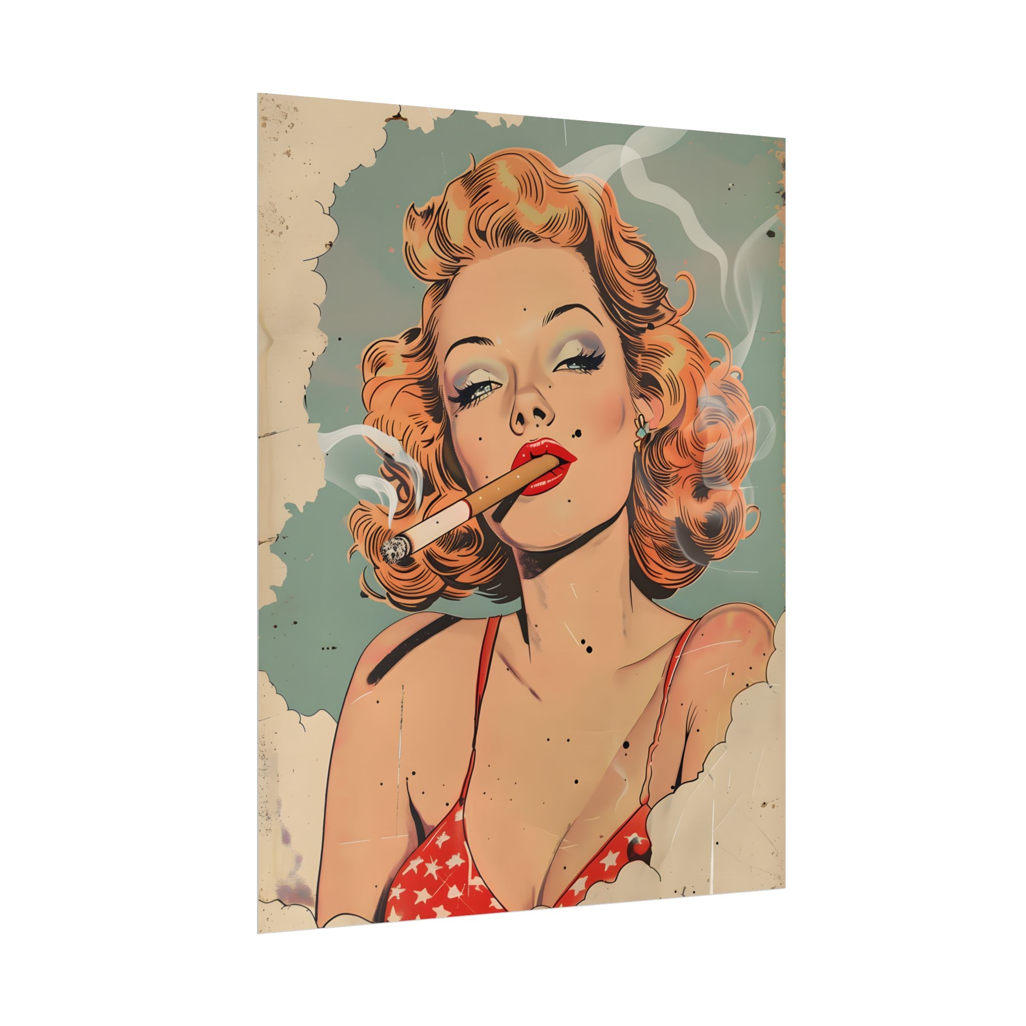 vintage-pin-up-girl-poster-print-girl-smoking-cigarette-wall-art-retro-pinup-poster-pin-up-illustration-home-decor-wall-hangi