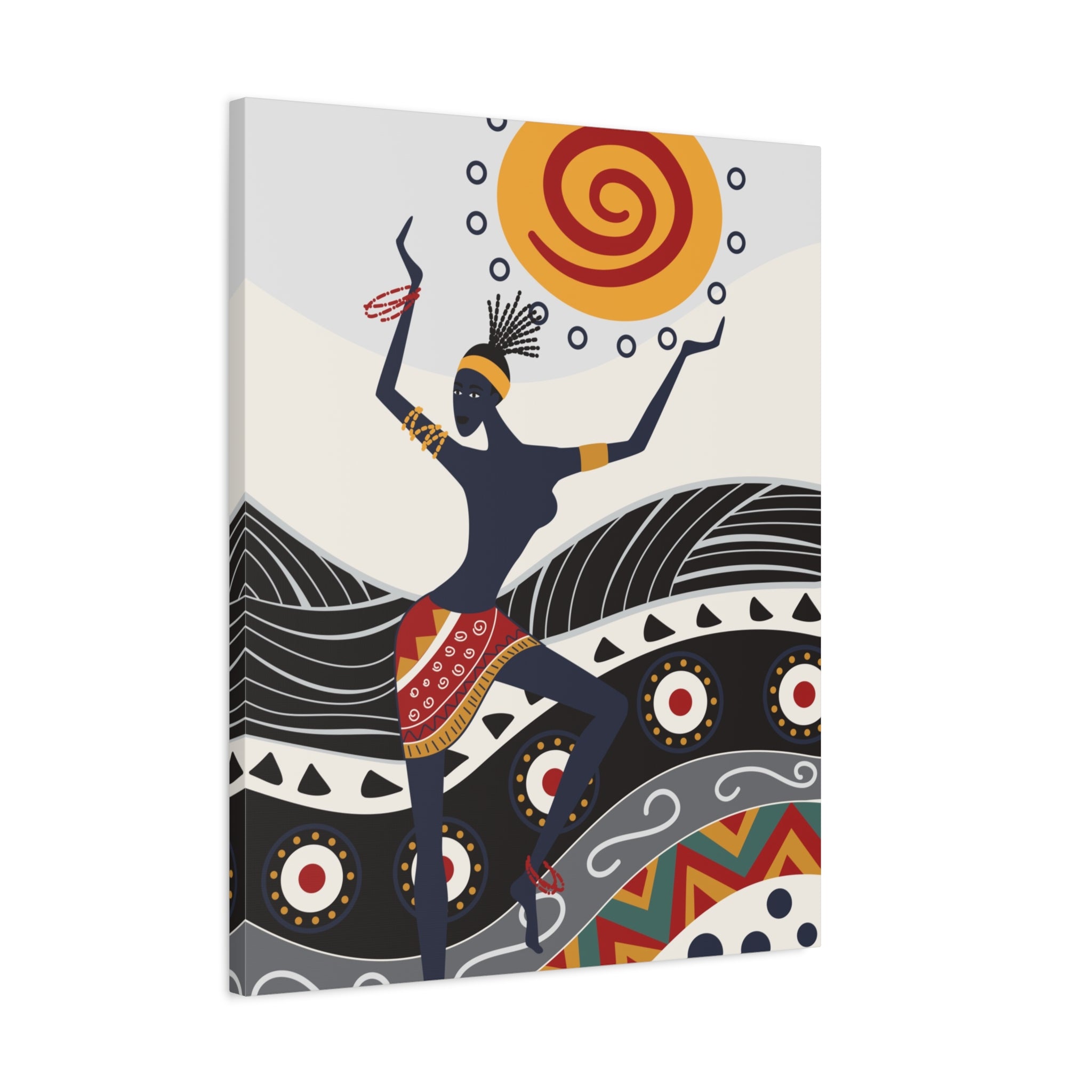 stretched-canvas-print-african-ornament-traditional-dance-wall-decor-african-wall-art-tribal-home-decoration-ethnic-african-a