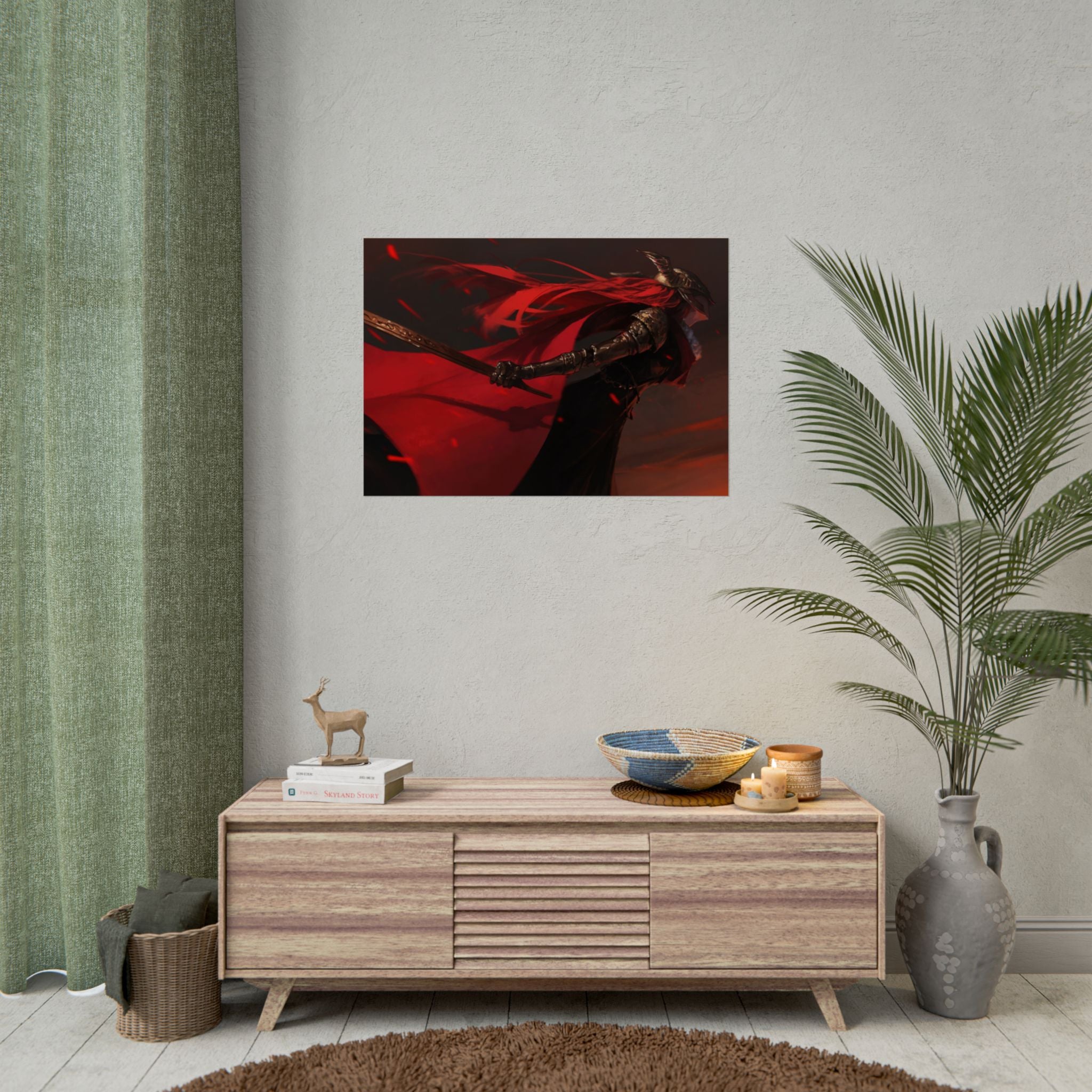 elden-ring-poster-wall-art-malenia-art-wall-decor-video-game-poster-gamer-gift-sword-art-minimalist-wall-art-decor