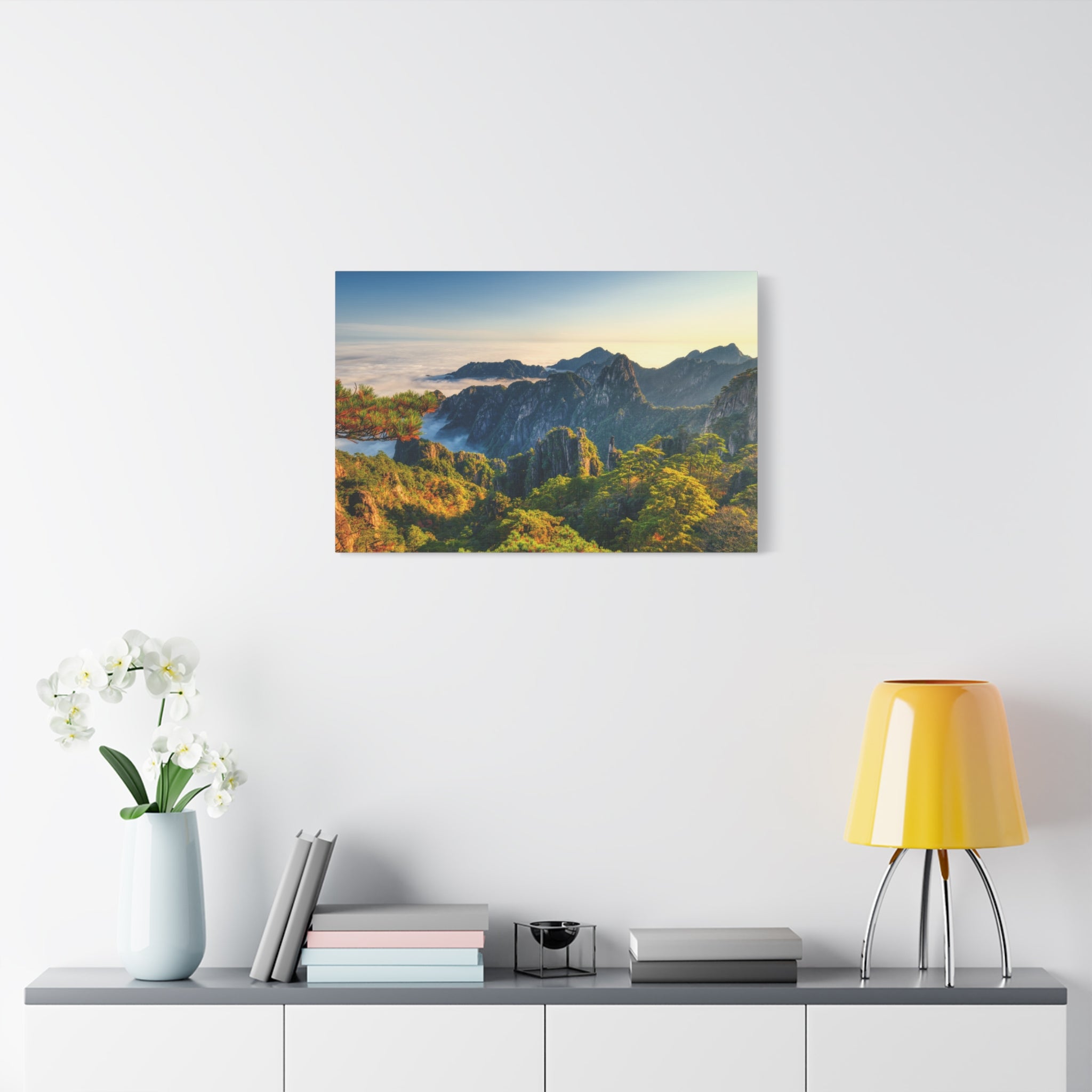 canvas-wall-art-mountain-sunrise-print-mountain-landscape-decor-matte-stretched-forest-scenery-nature-poster-home-office