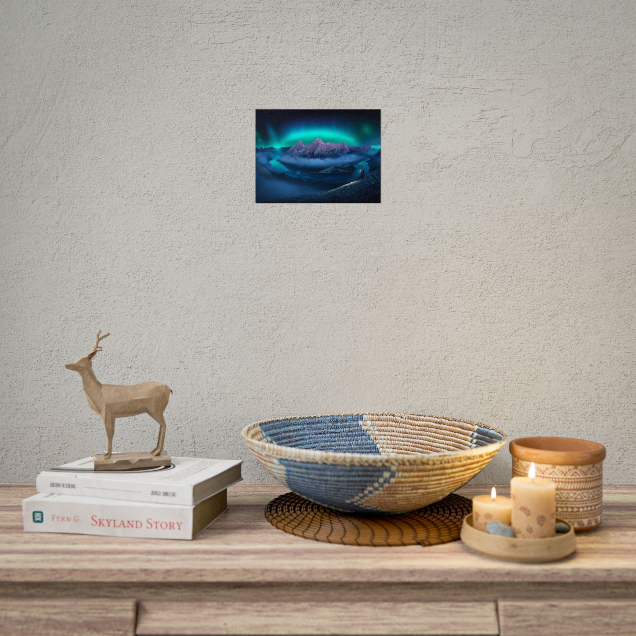 aurora-borealis-poster-wall-art-print-scenery-northern-lights-large-wall-art-home-decor-starry-night-picture-housewarming-gif