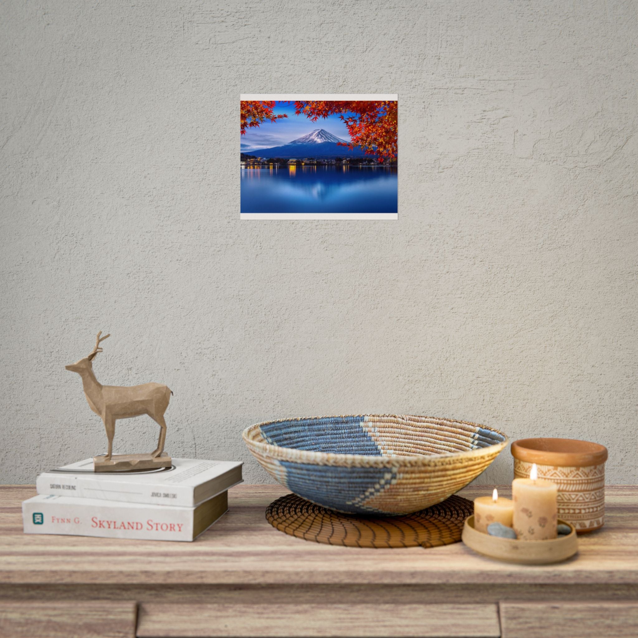 mount-fuji-poster-wall-art-japan-nature-park-autumn-lake-print-poster-art-home-decor-gift-living-room-decor-japanese-home-dec