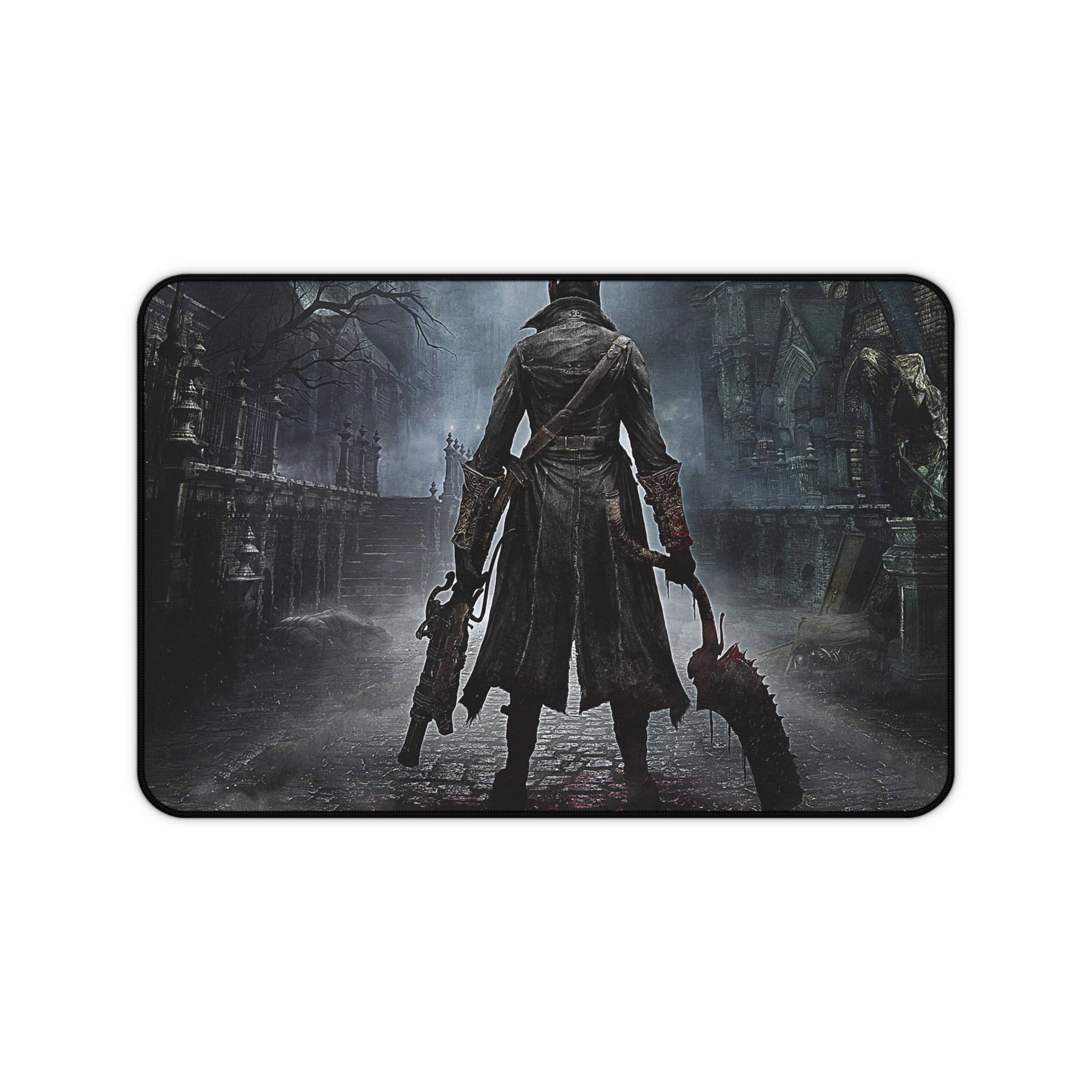 bloodborne-mouse-pad-the-hunter-desk-pad-large-gaming-desk-mat-custom-desk-pad-protective-desk-pad