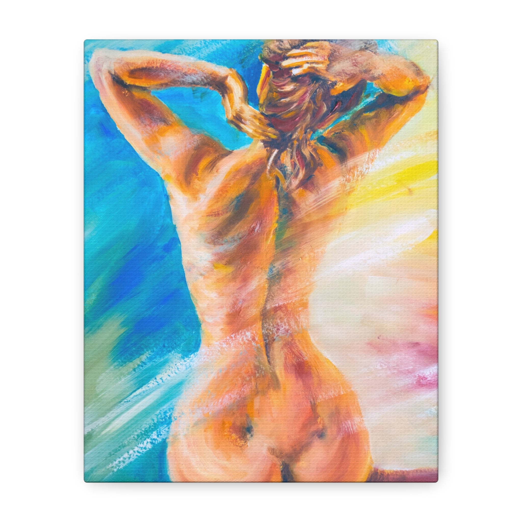 canvas-print-violin-naked-woman-body-oil-effect-wall-decor-matte-stretched-art-musician-gift-bedroom-decoration-living-room-a