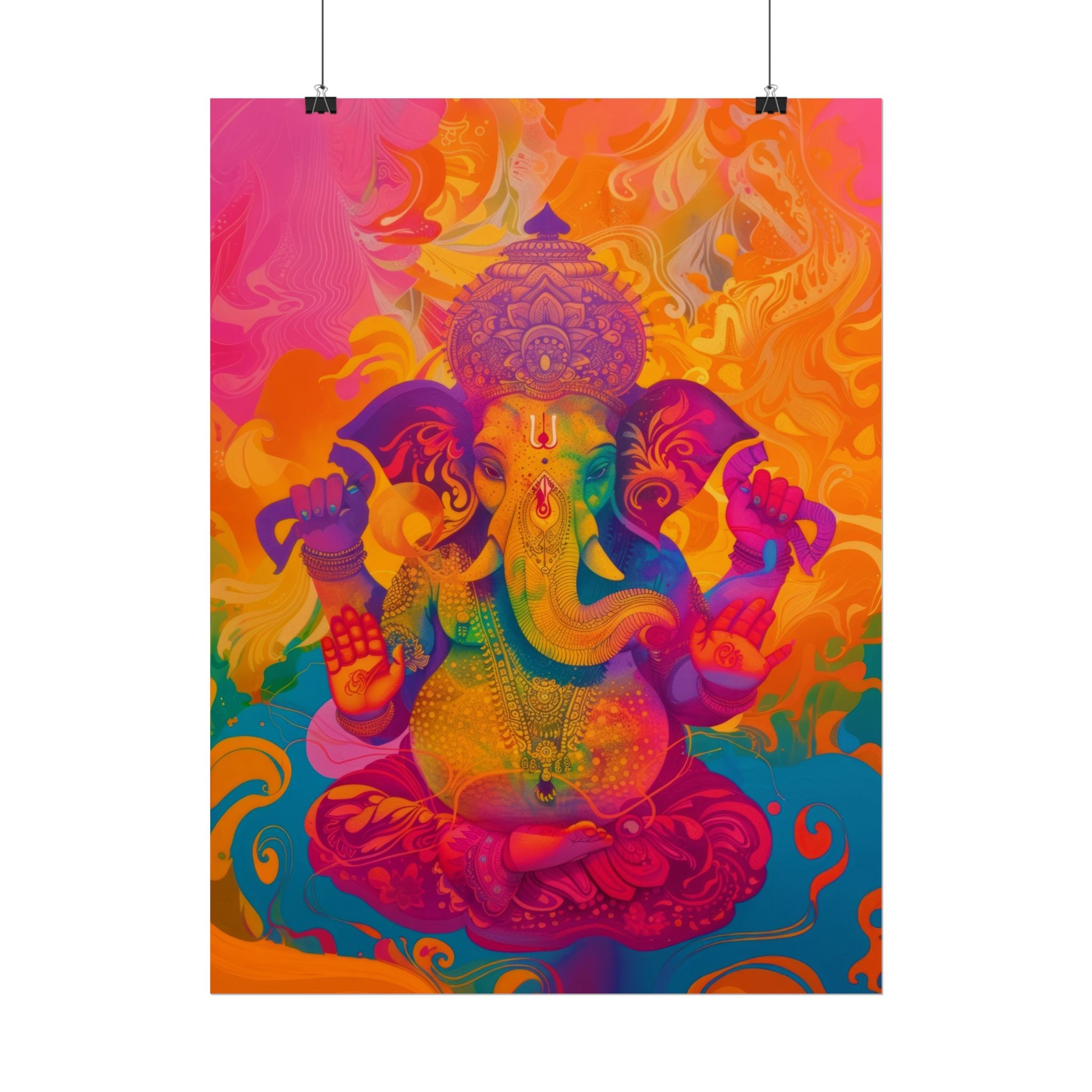 colorful-ganesha-poster-print-wall-art-decor-spiritual-home-decor-lord-ganesha-art-hindu-god-wall-decor-ethnic-wall-hanging