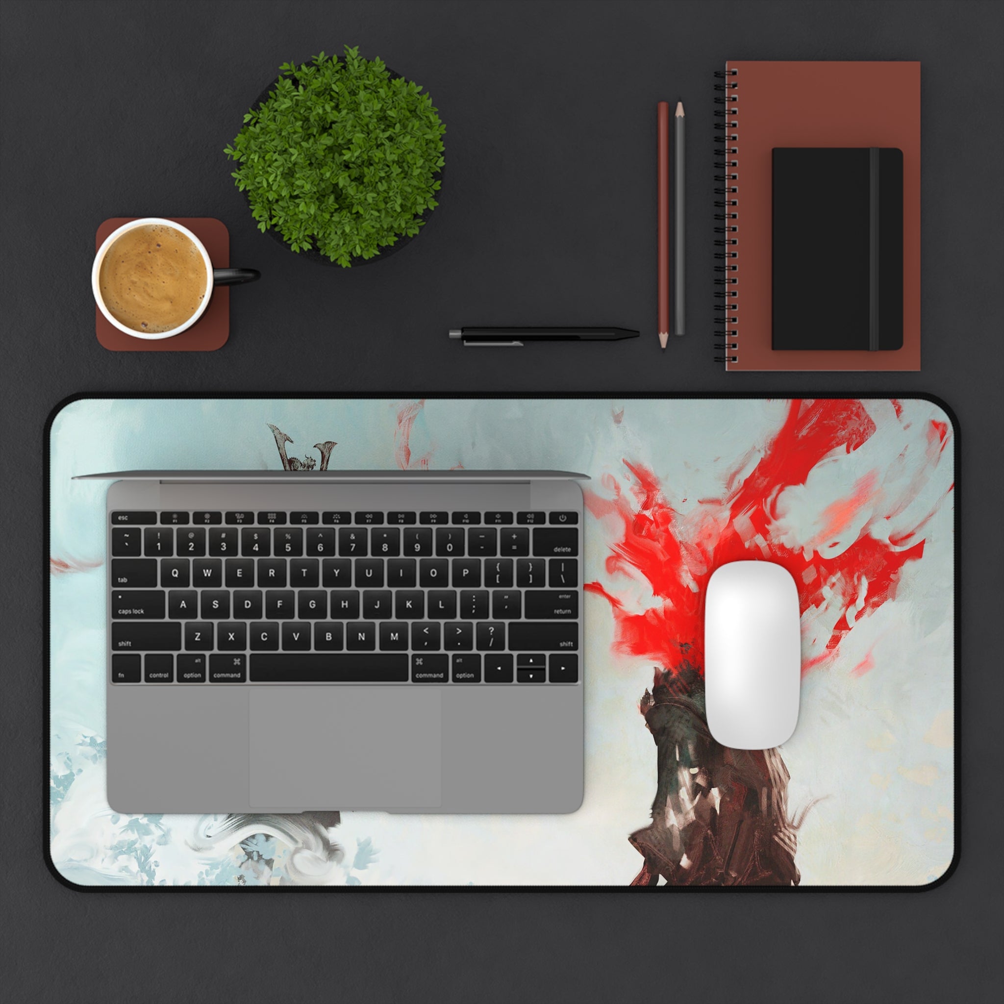 fantasy-samurai-warrior-with-oni-mask-mouse-pad-japanese-katana-samurai-warrior-with-armor-desk-mat-japanese-anime-samurai-de