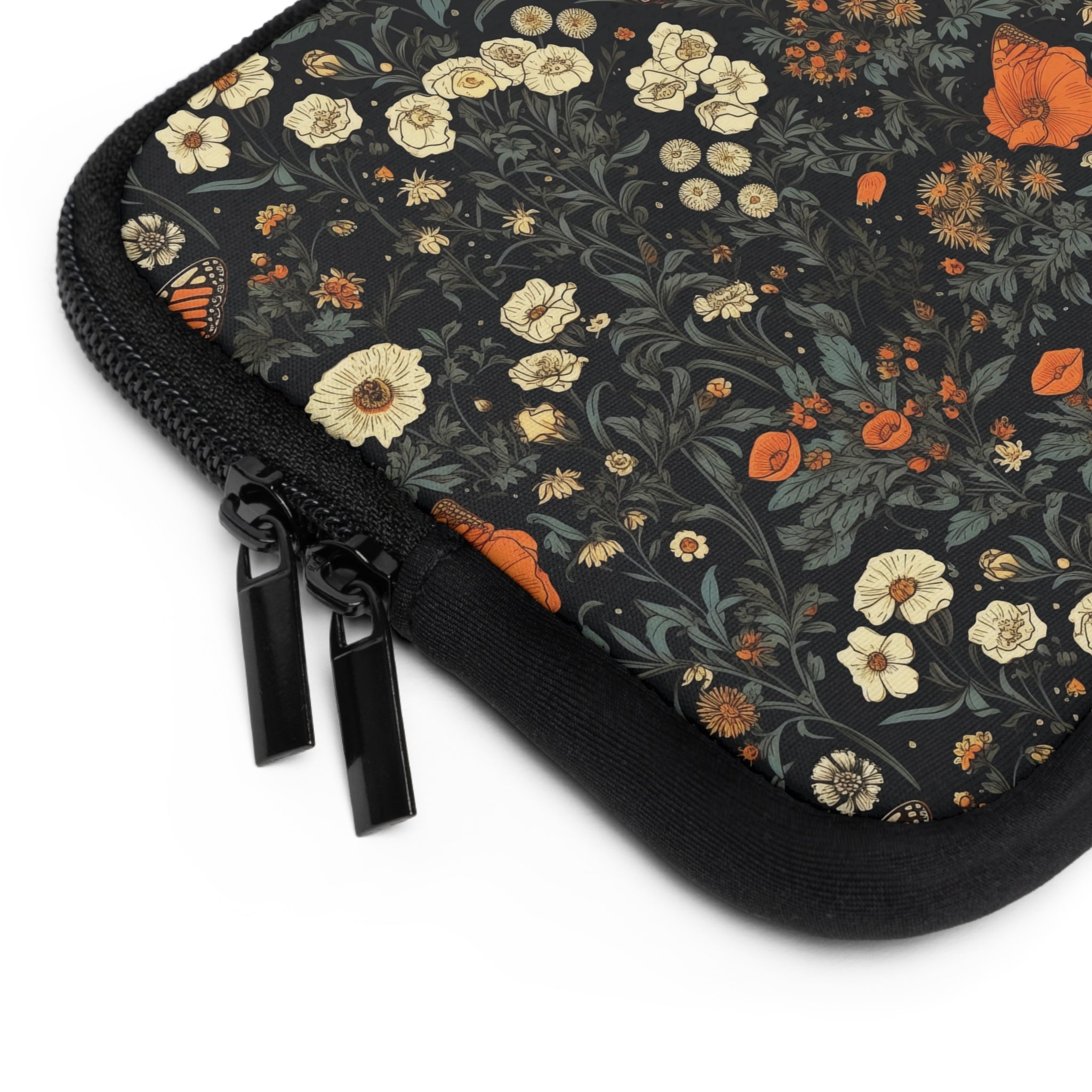 copy-of-laptop-sleeve-cottagecore-dark-flowers-monarch-butterfly-sleeve-macbook-air-sleeve-floral-computer-bag-tech-case-tabl