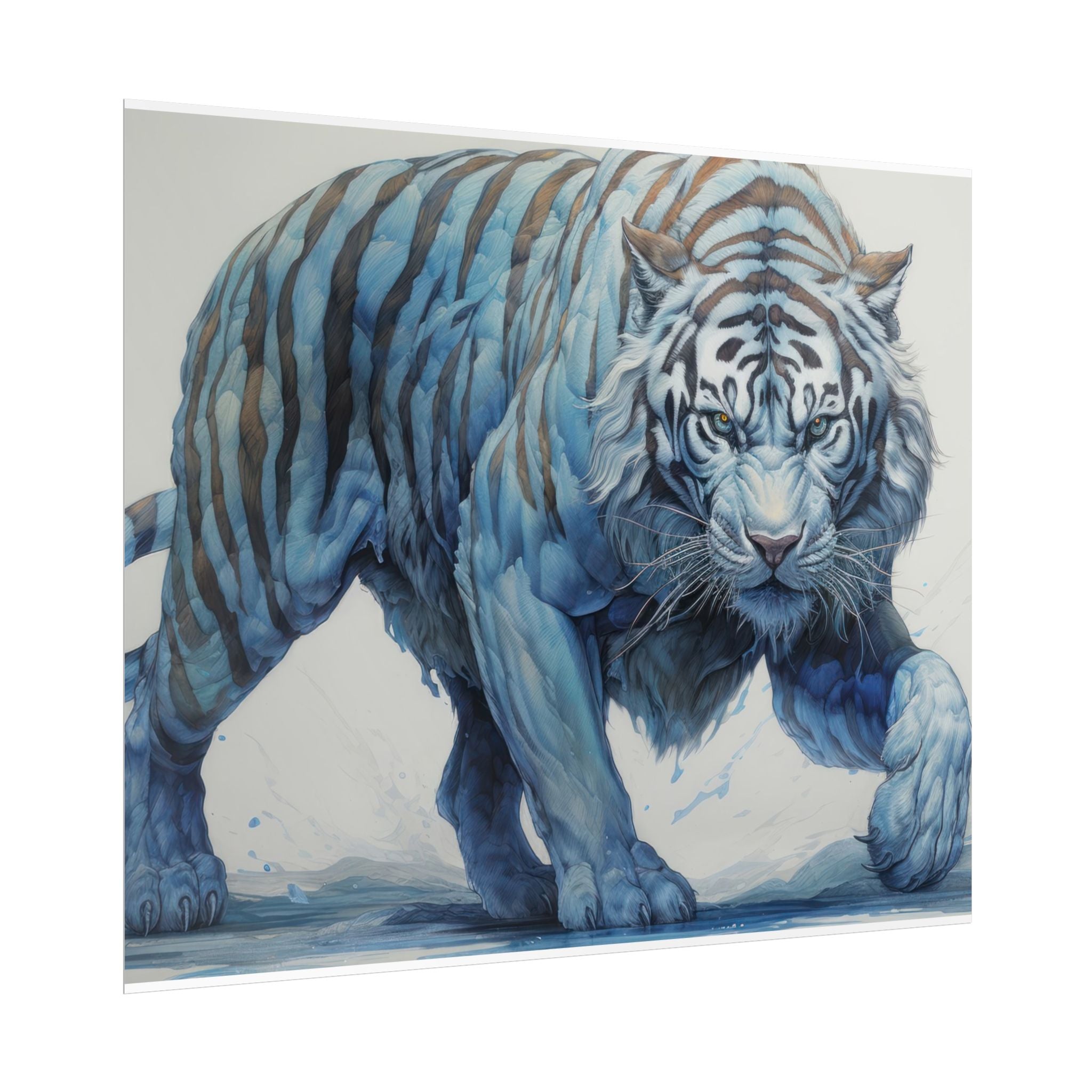fantasy-white-tiger-poster-print-rolled-posters-for-wall-decor-tiger-wall-art-safari-animal-art-print-home-office-decor-jungl