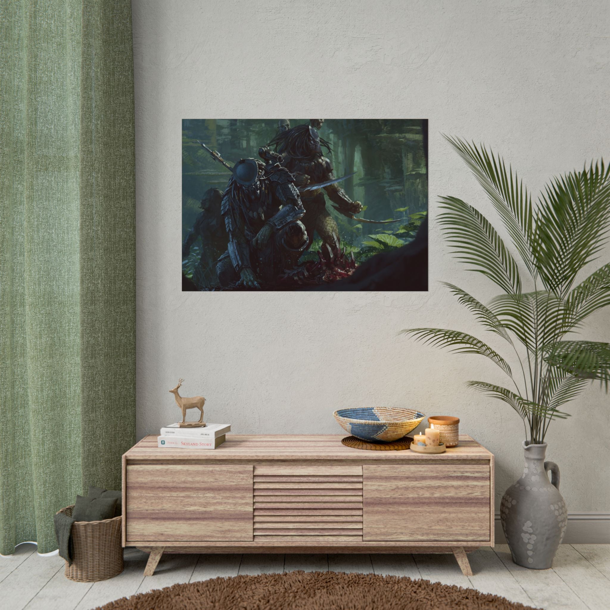 predator-alien-art-predator-poster-print-movie-wall-art-sci-fi-home-decor-geek-wall-art-fantasy-decor