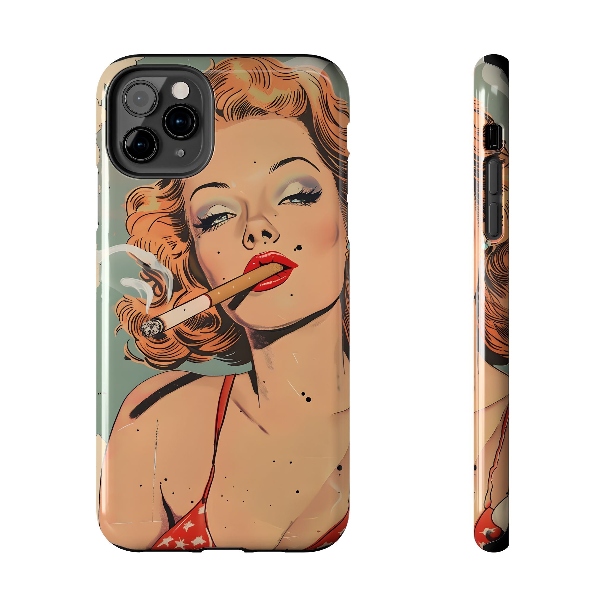 tough-phone-cases-vintage-pin-up-girl-iphone-cover-strong-phone-protector-retro-pinup-design-protective-smartphone-case