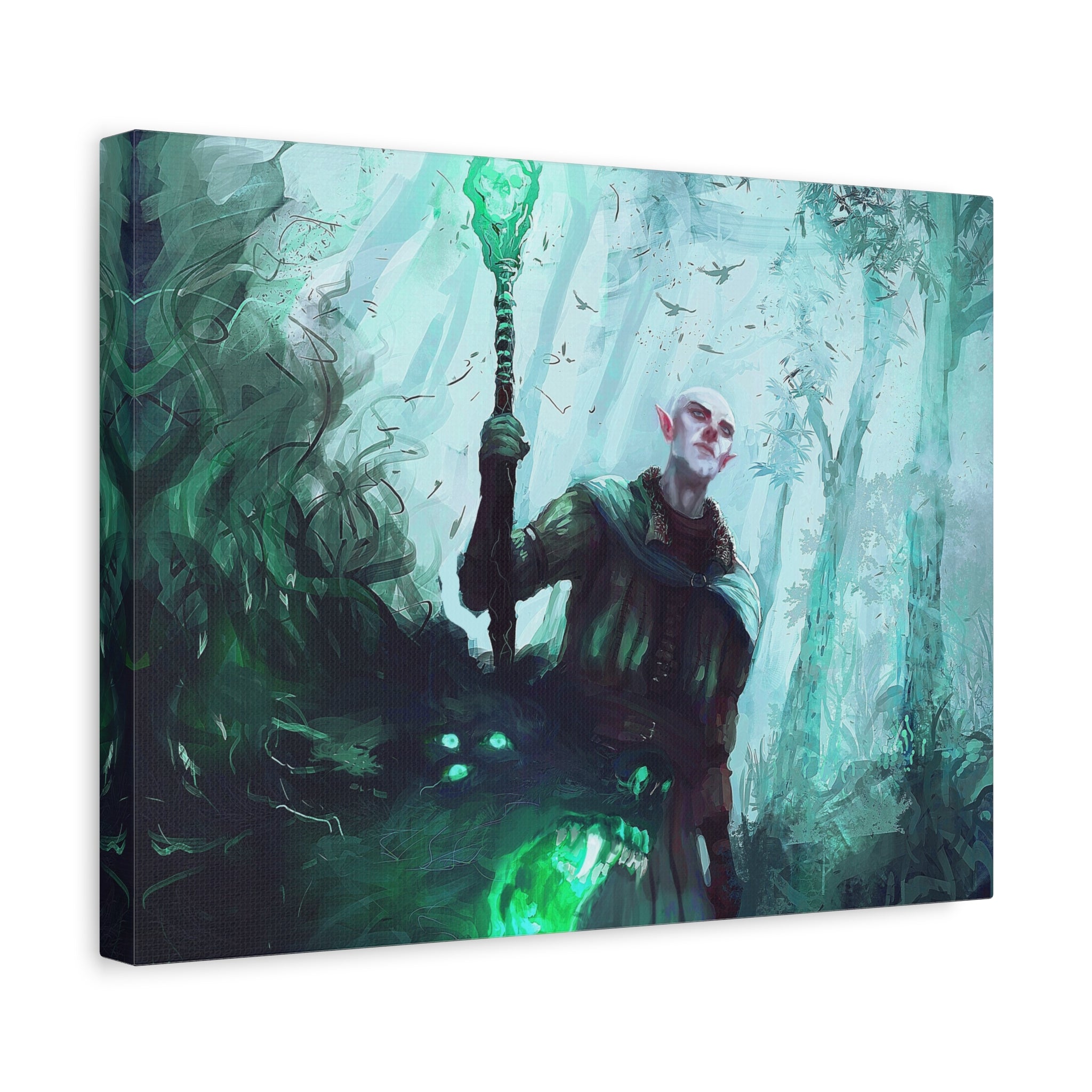Dragon Age Solas Canvas Art - Fantasy Decor for Gamers, Gaming Wall Decor, Dragon Age Inquisitions Canvas Print
