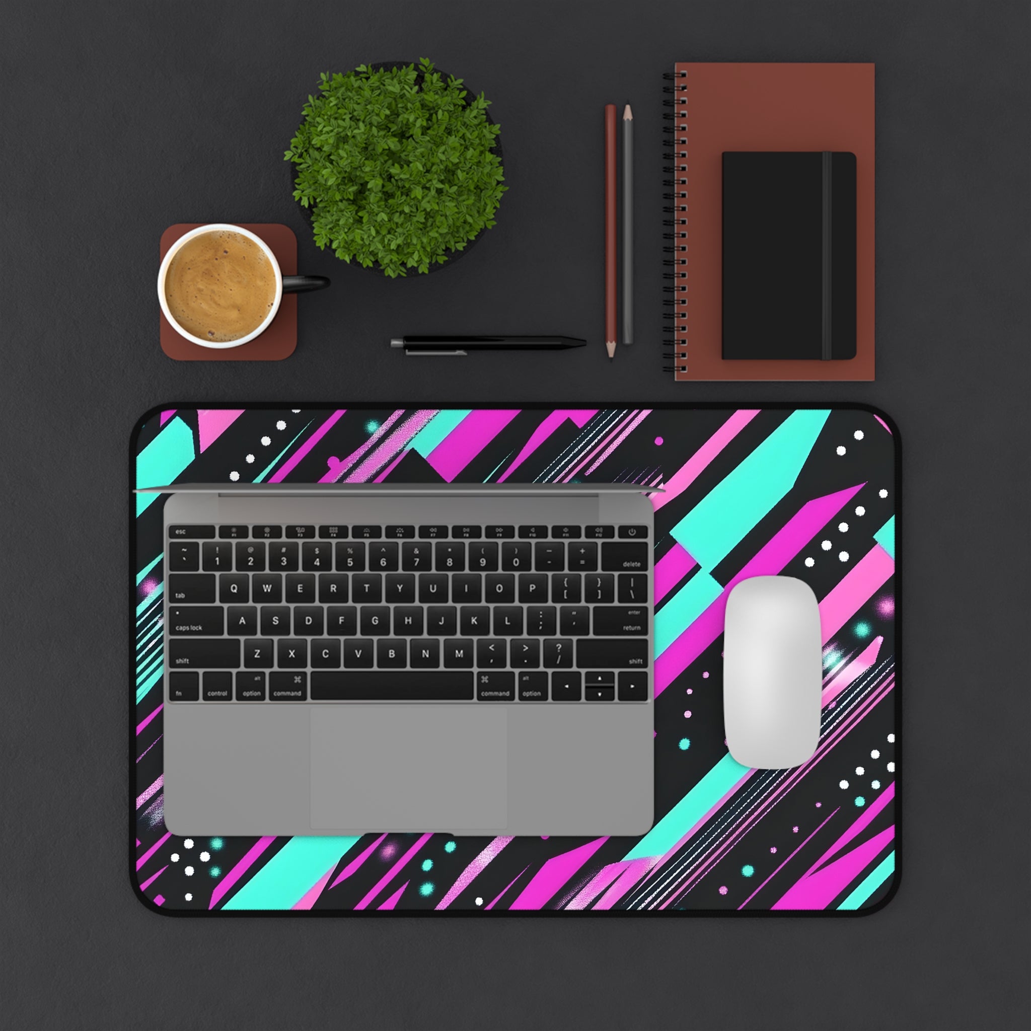 abstract-synthwave-neon-gaming-mouse-pad-for-retro-desk-decor-desk-pad-with-abstract-synthwave-design-pink-desk-mat